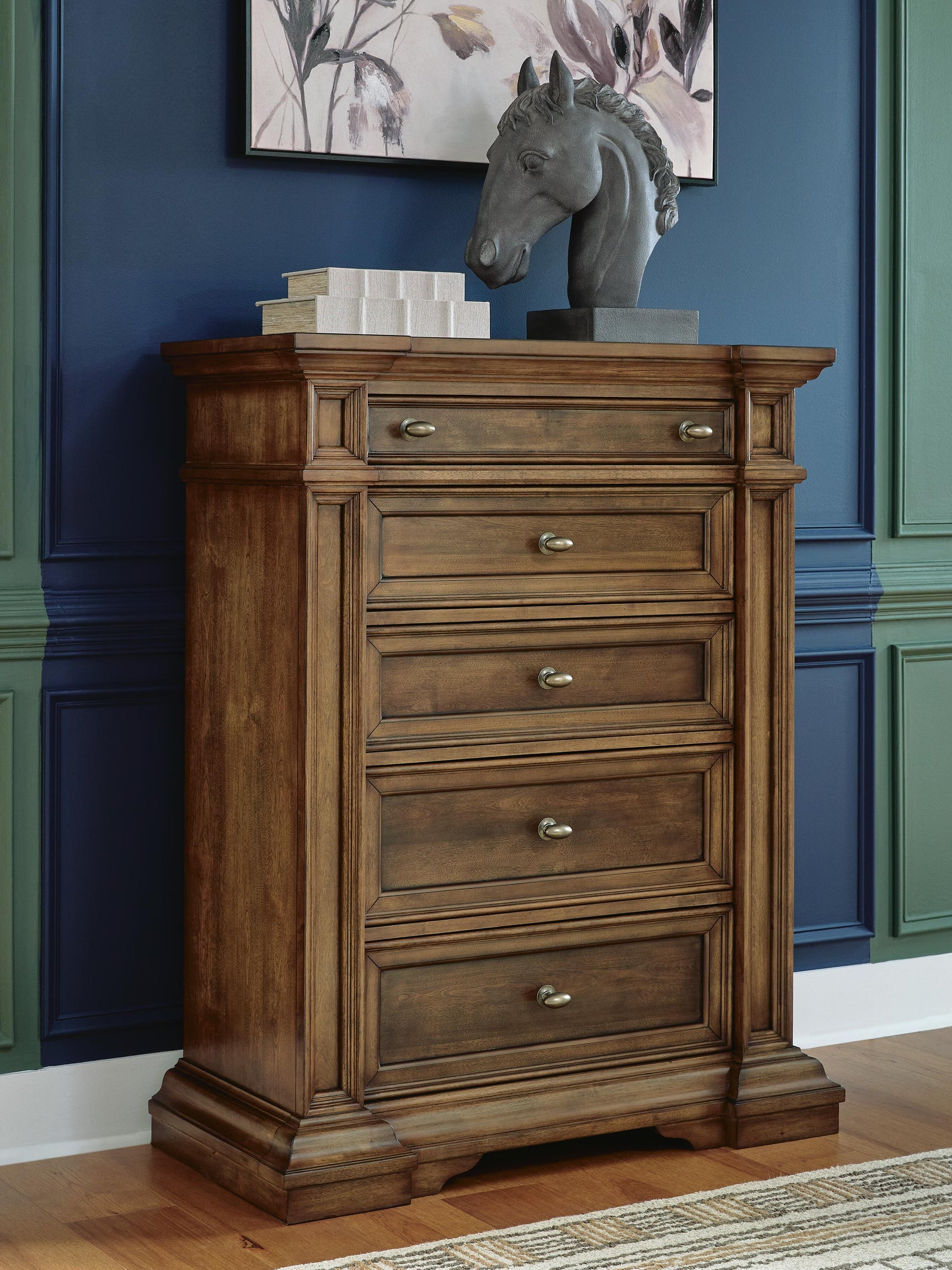 Channley Brown Chest of Drawers