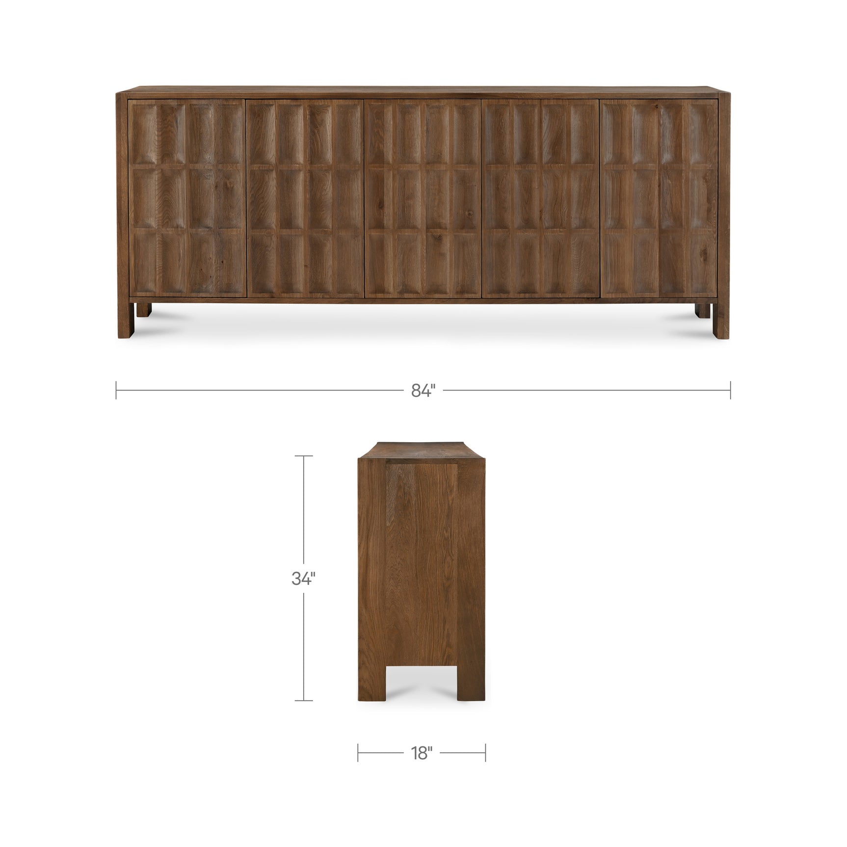 Roland Brown Sideboard