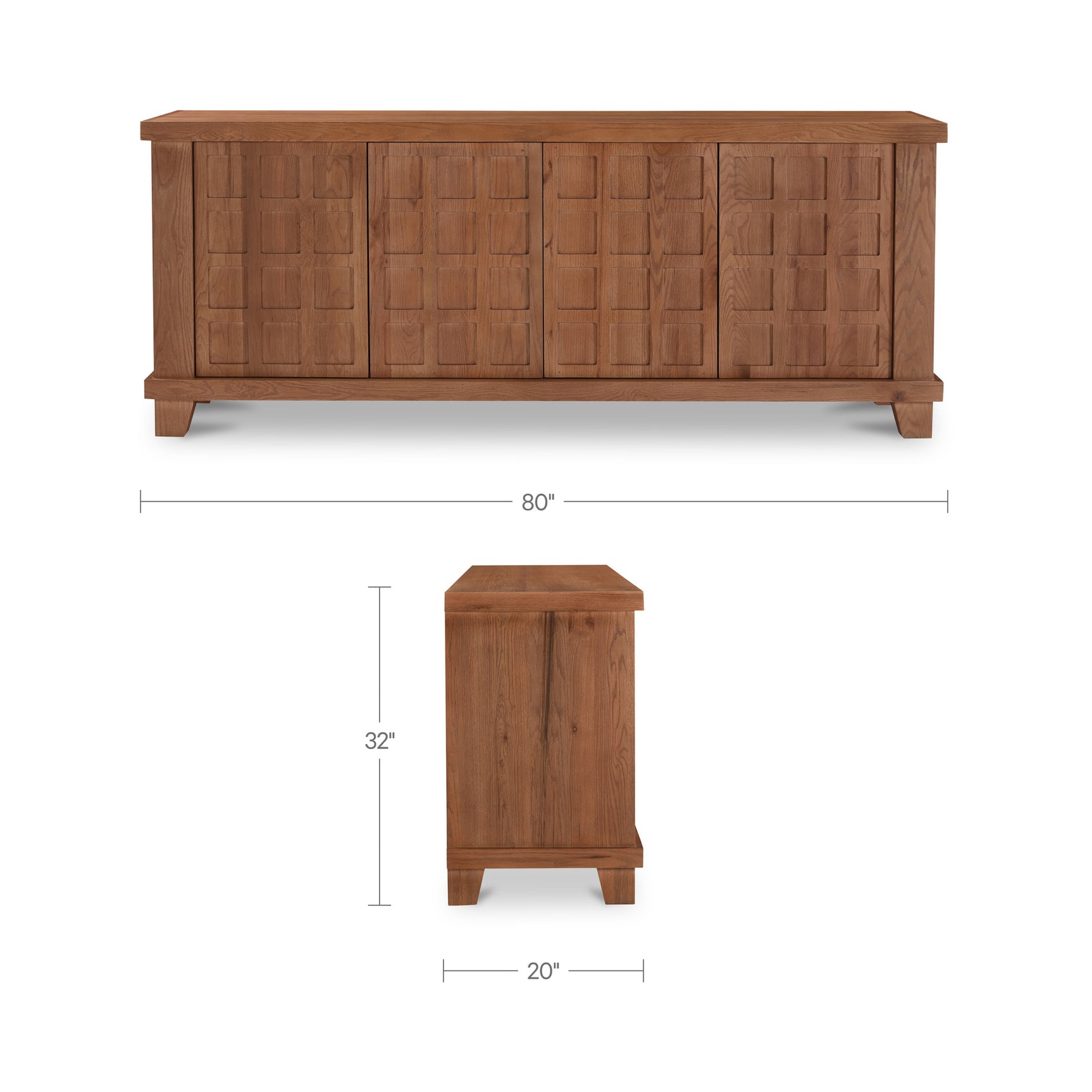 Enya Red Oak Sideboard