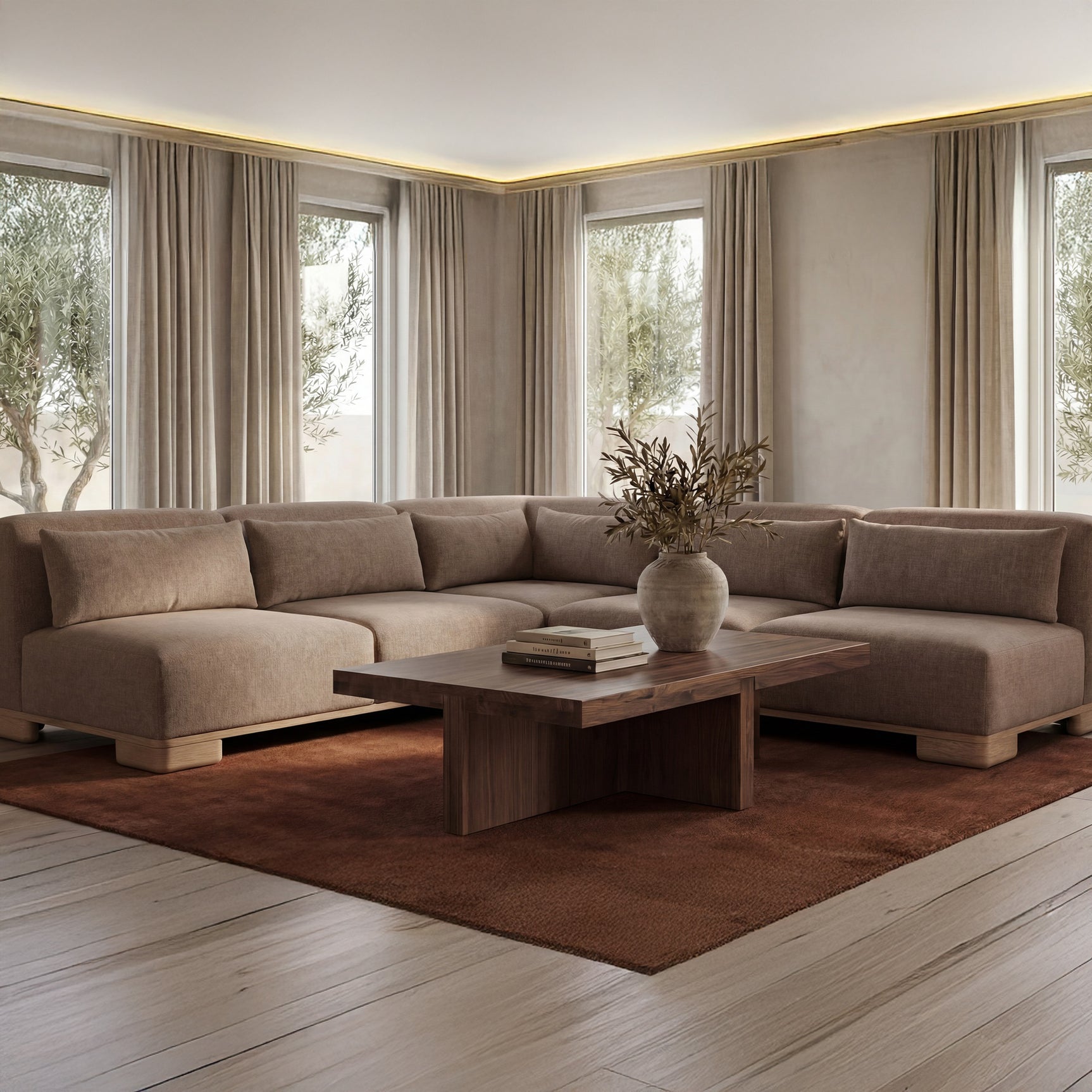 Folke Walnut Coffee Table