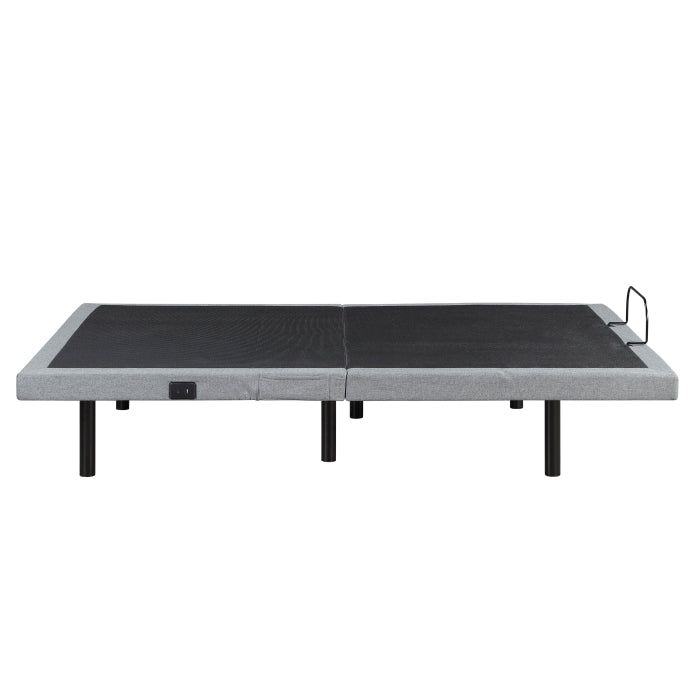 Flex Brown Full Power Head And Foot Adjustable Bed Frame With Massage Zero Gravity Charging Ports And Nightlight