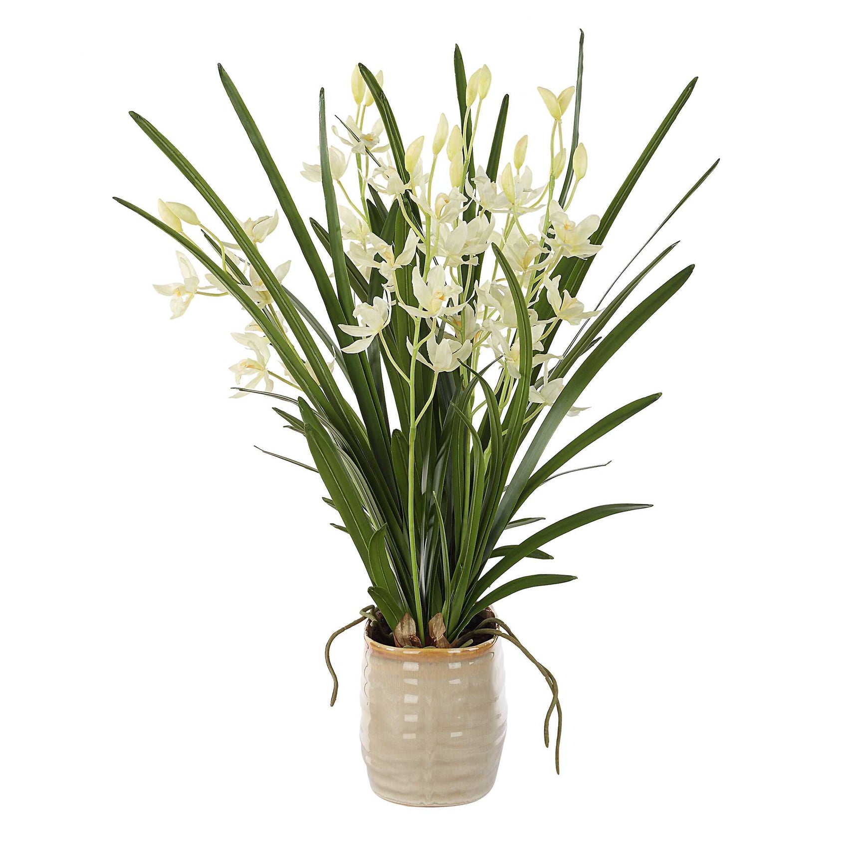 Ariana Orchid White Planter