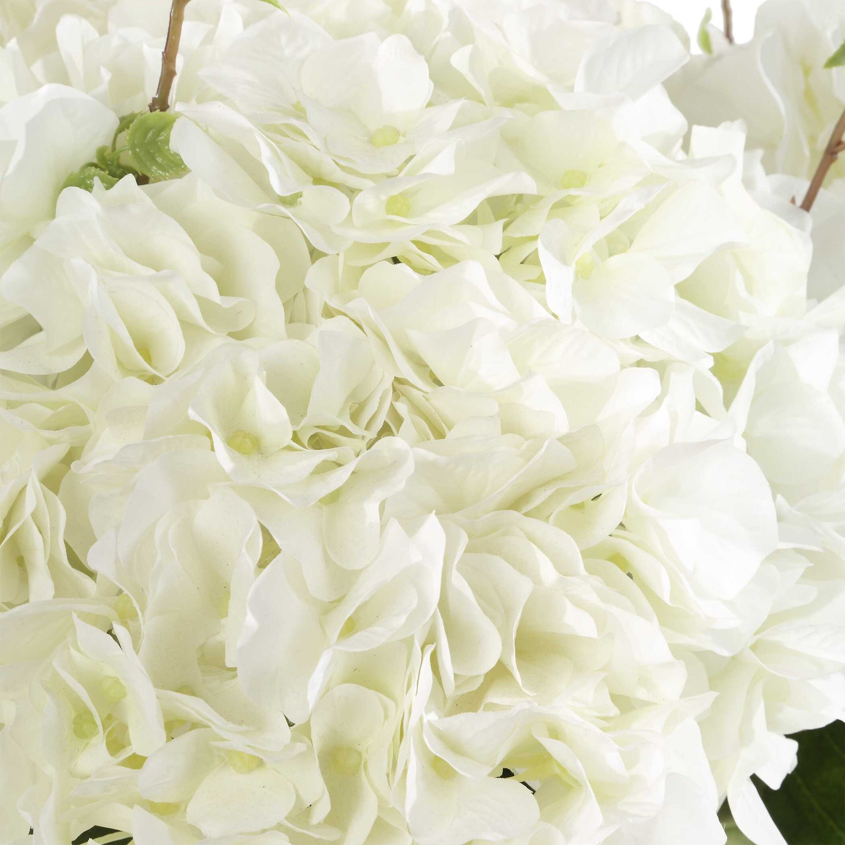 Anastasia Hydrangea White Centerpiece