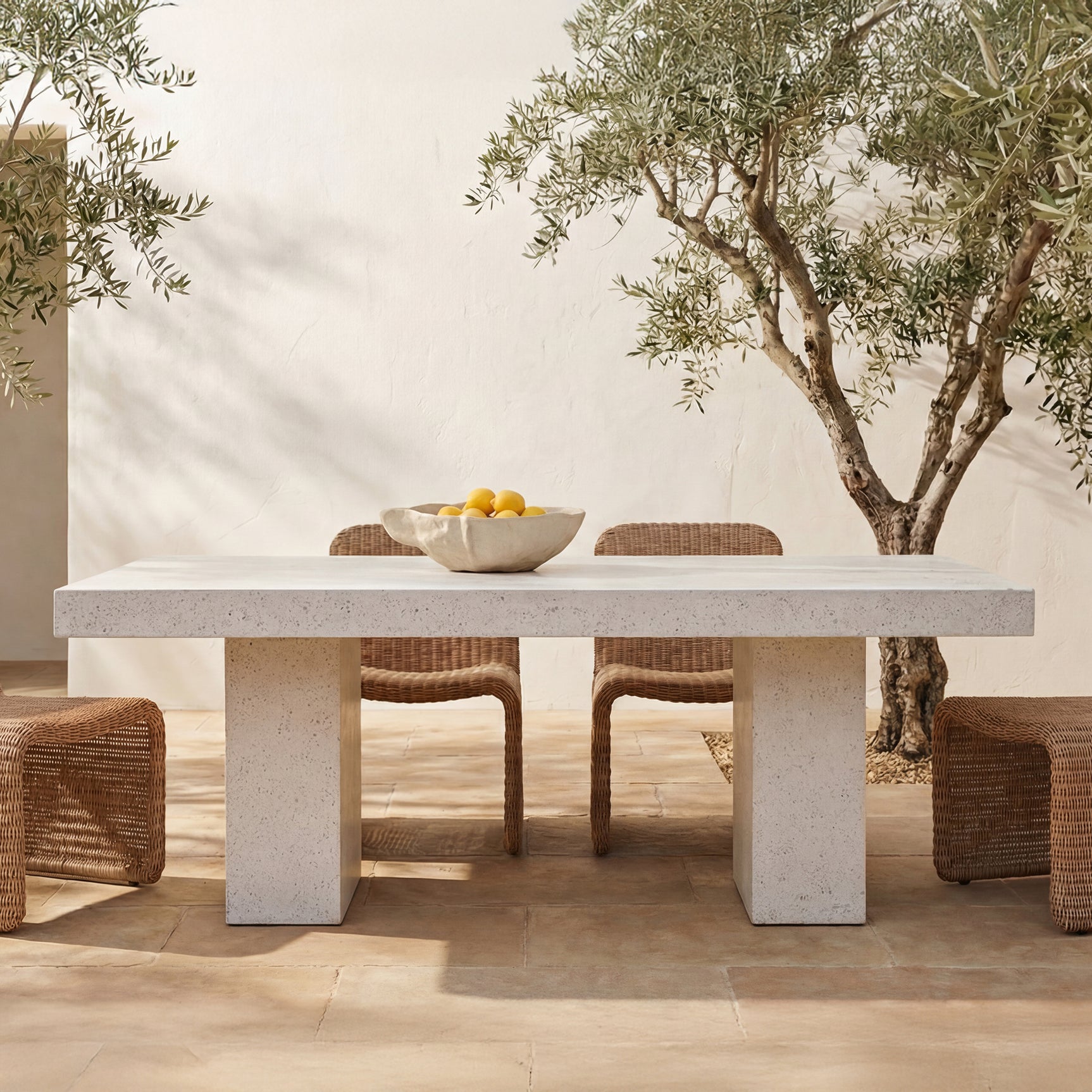 Antonius Terrazzo Outdoor Dining Table