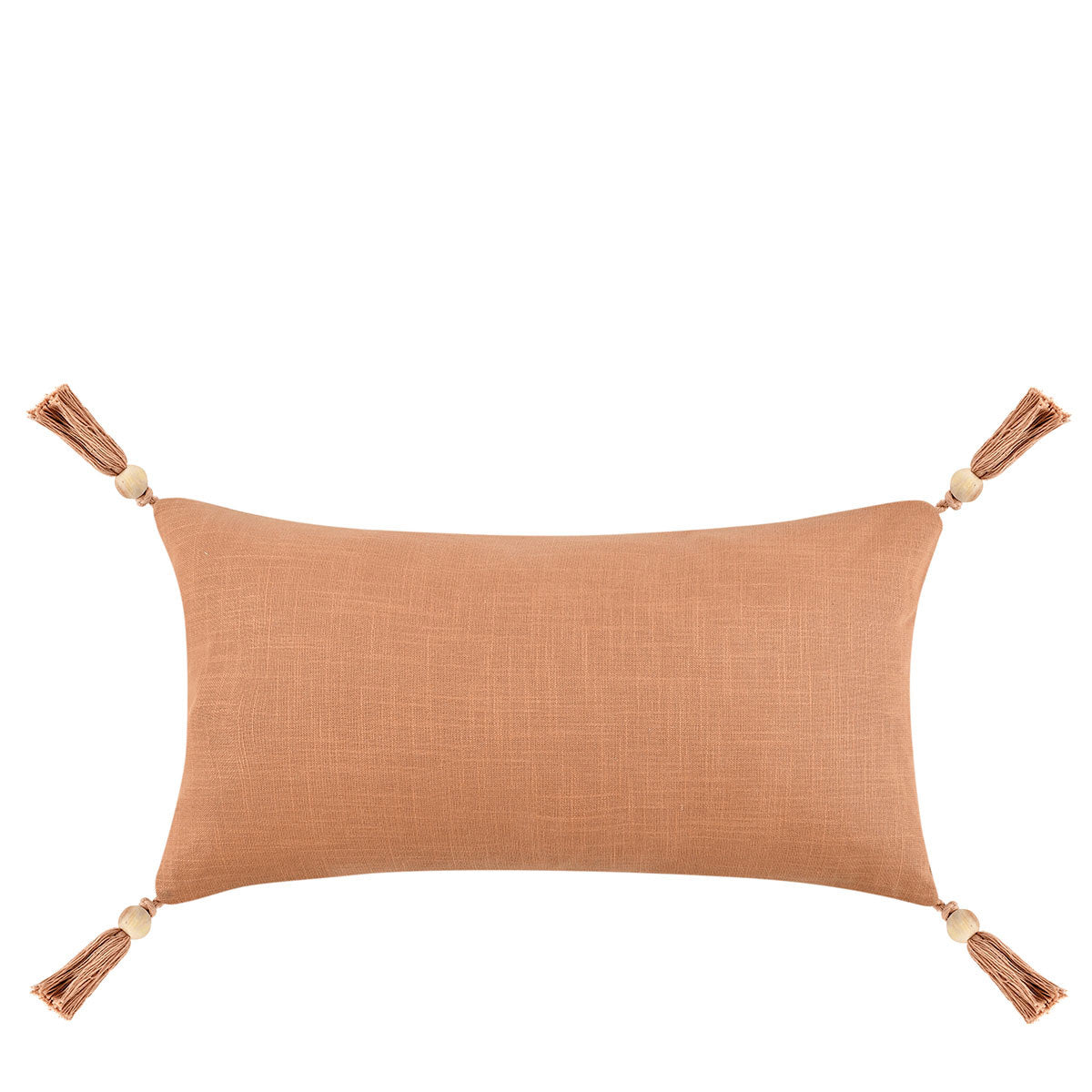 BW Sherry Solid Natural/Hazel 14x26 Throw Pillow (Set of 2) - Ornate Home