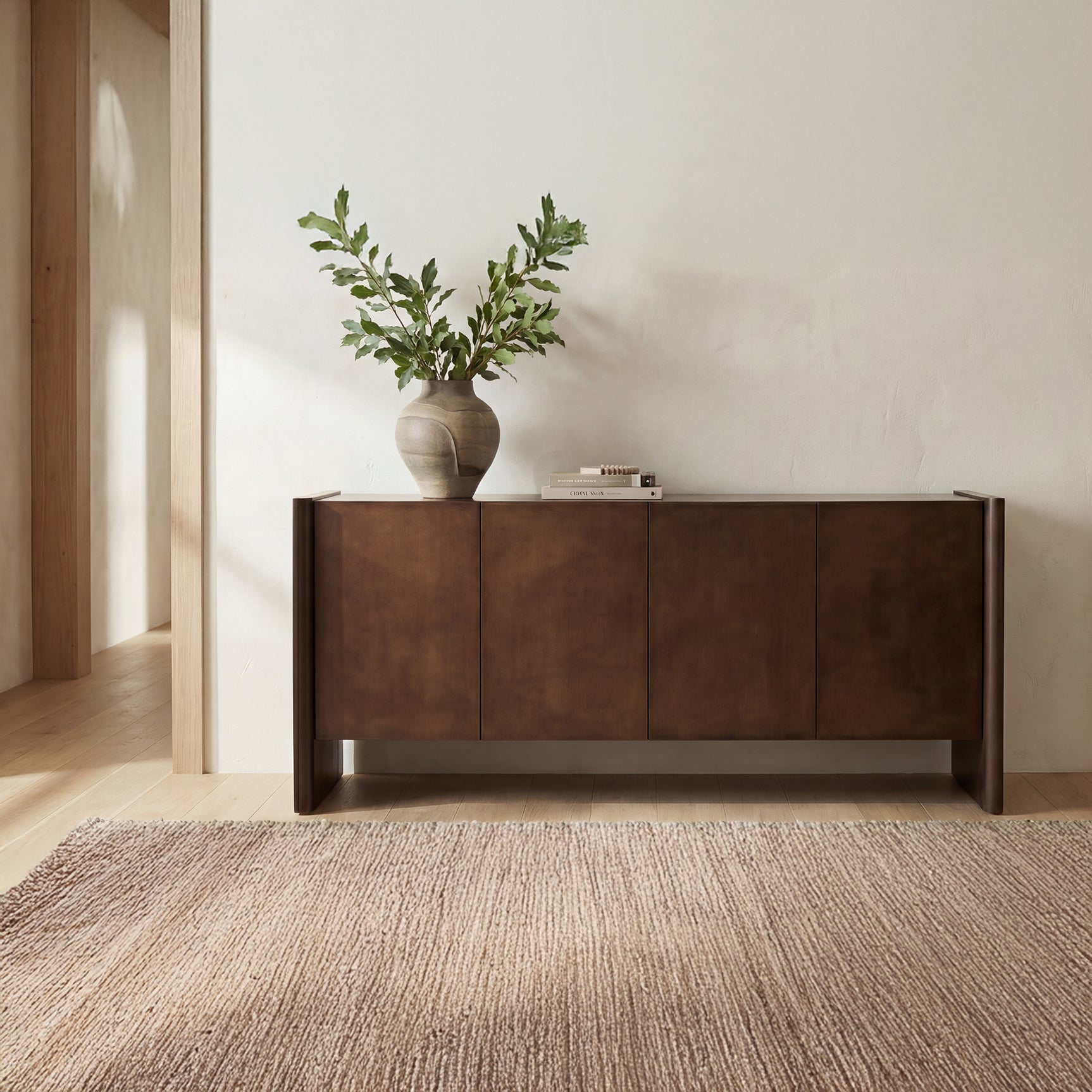 Sanna Aged Brass Sideboard