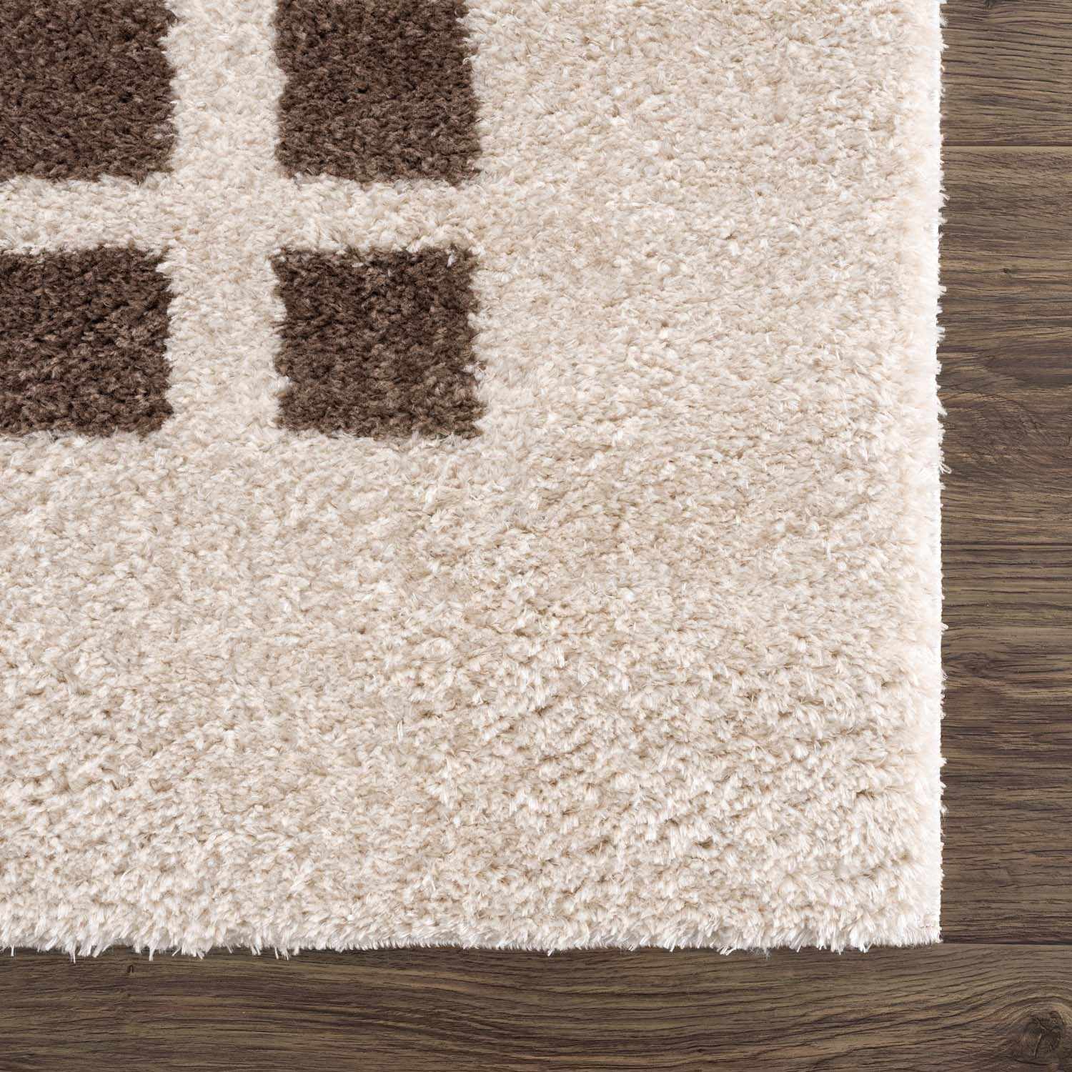 Baback Brown Washable Area Rug - Ornate Home