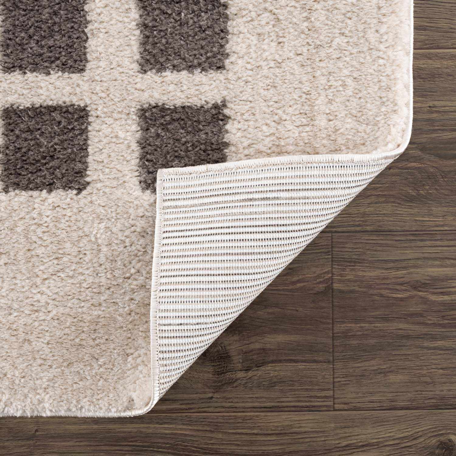 Baback Charcoal Washable Area Rug - Ornate Home