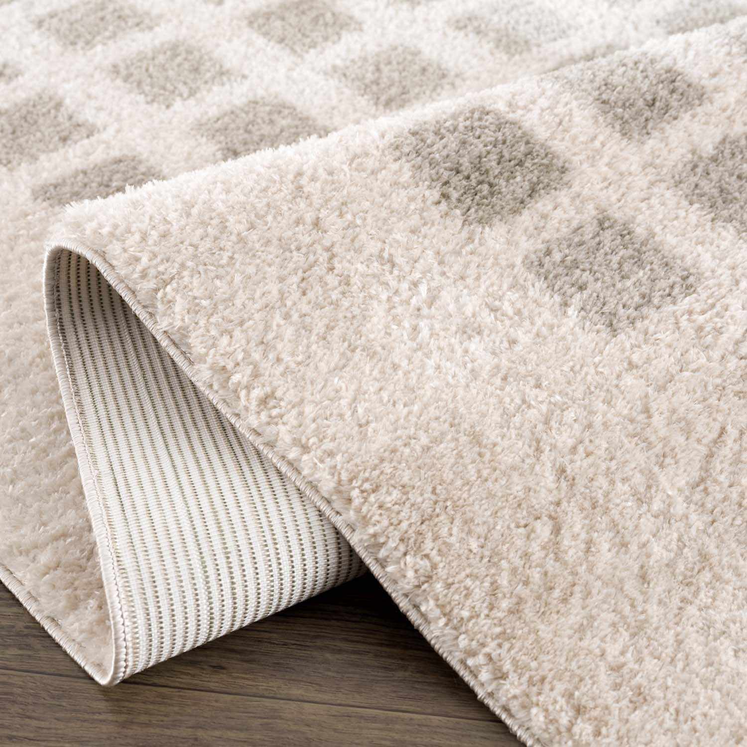Baback Gray Washable Area Rug - Ornate Home