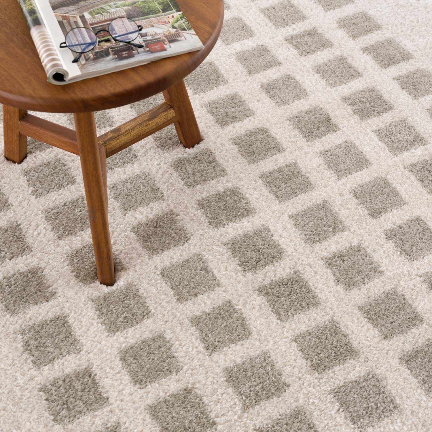 Baback Gray Washable Area Rug - Ornate Home