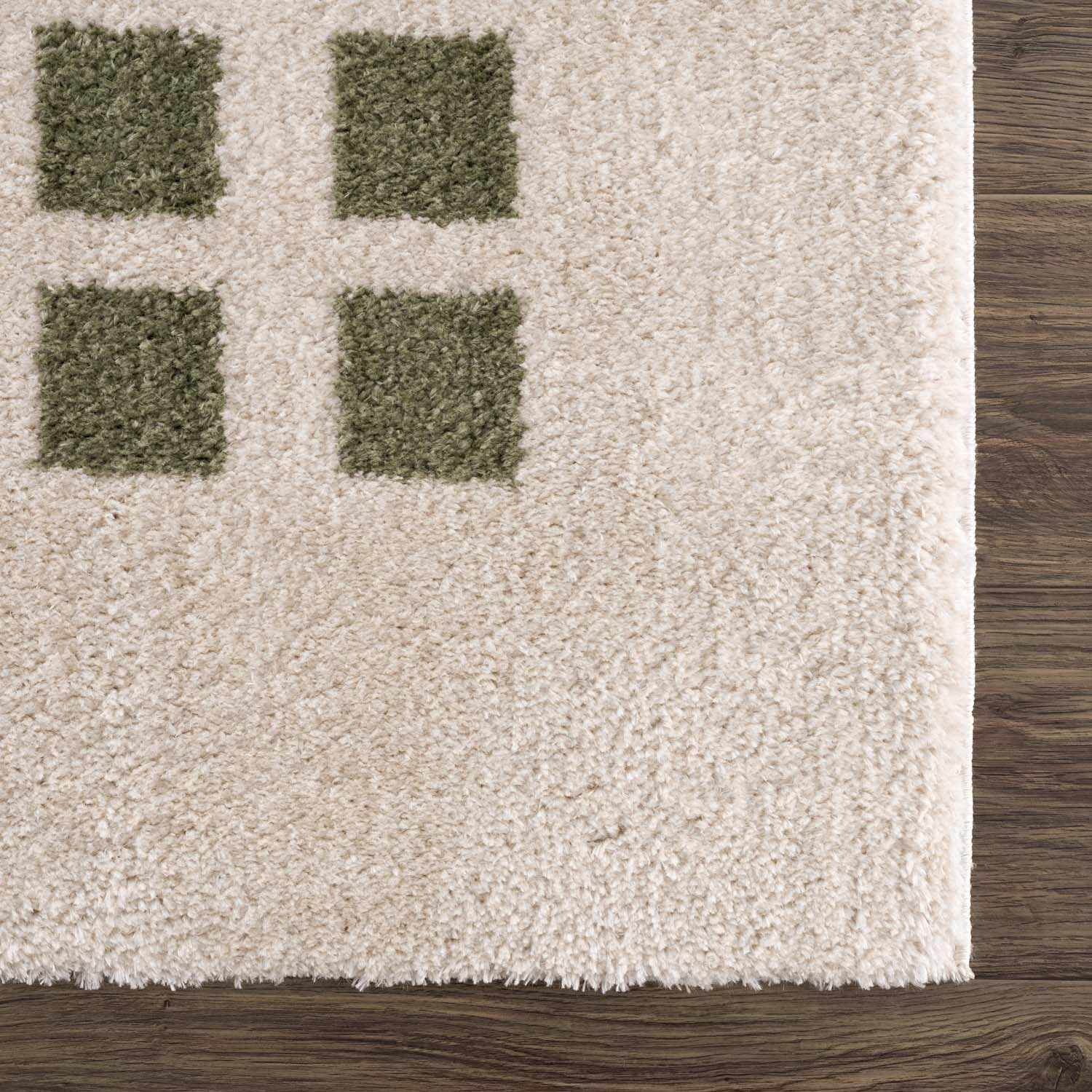 Baback Green Washable Area Rug - Ornate Home