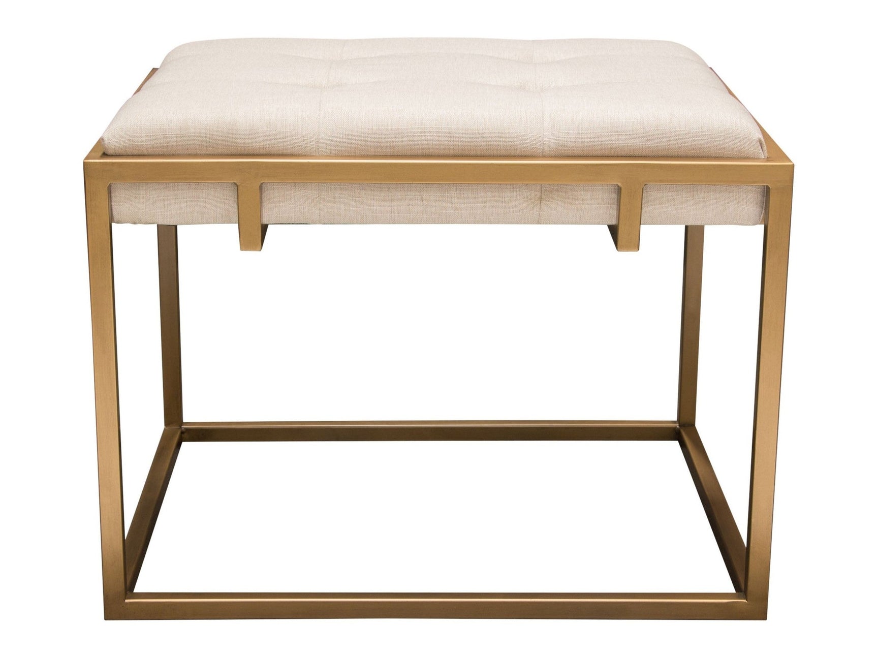 Babylon Sand Accent Ottoman - Ornate Home