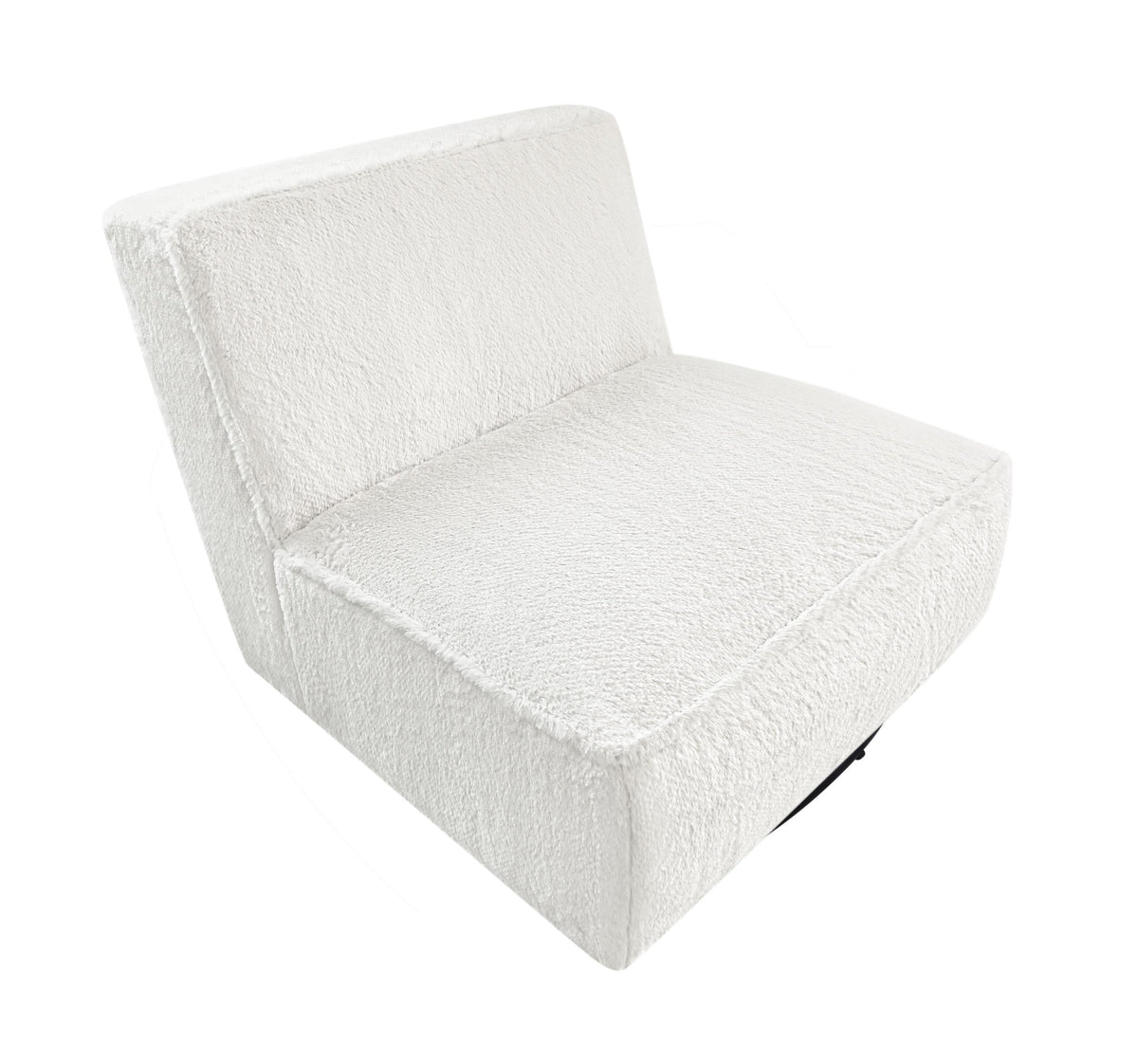 Badoer Ecru HP0426 Accent Swivel Chair - Ornate Home