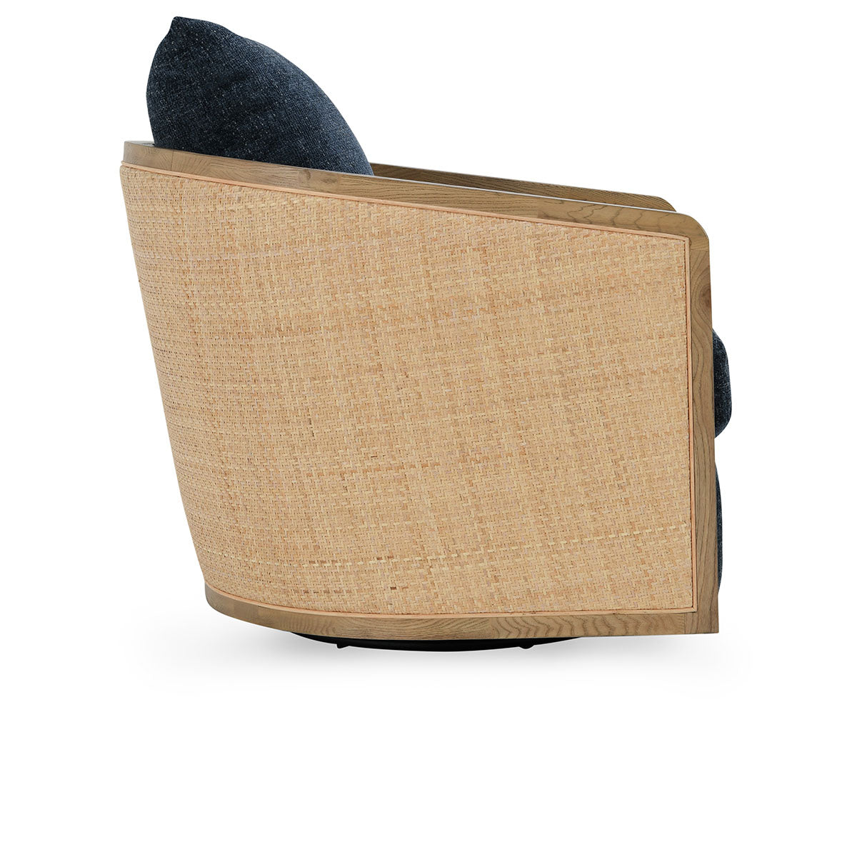 Bahama Estate Blue Swivel Accent Chair - Ornate Home