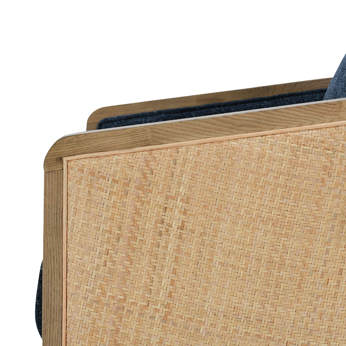 Bahama Estate Blue Swivel Accent Chair - Ornate Home