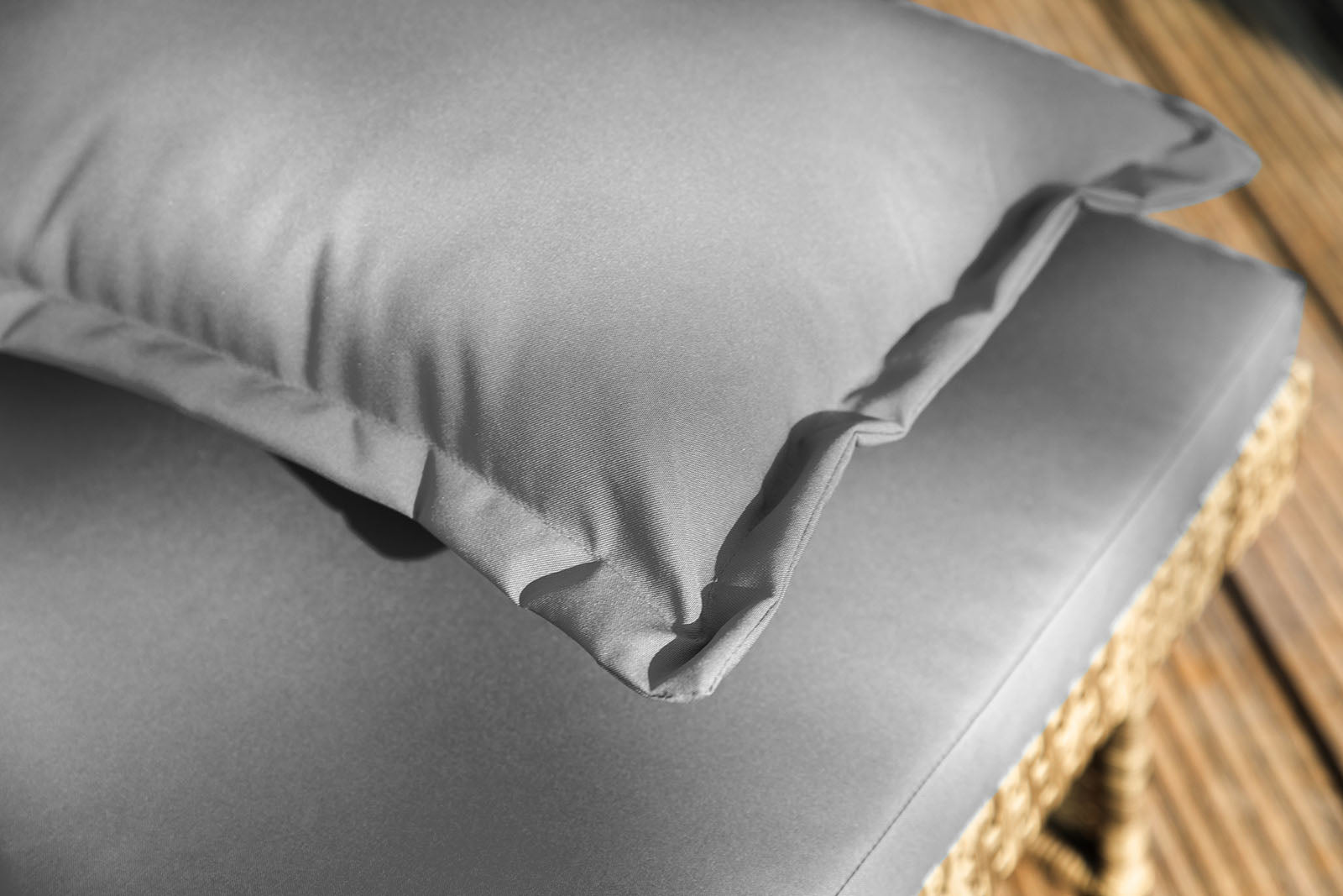 Bahia Tobago Gray Outdoor Chaise Lounge - Ornate Home