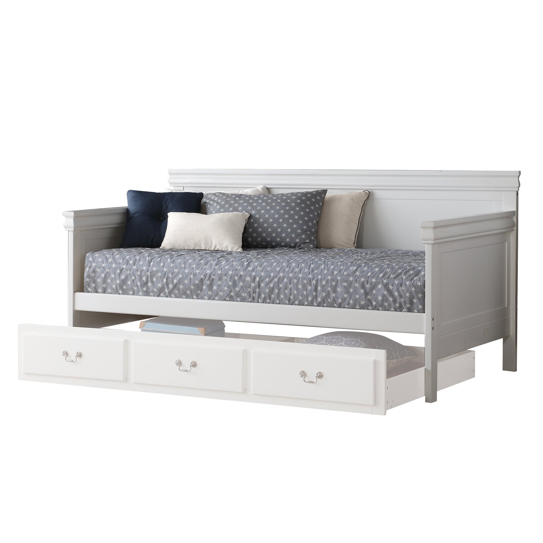 Bailee White Daybed (Twin Size) - Ornate Home