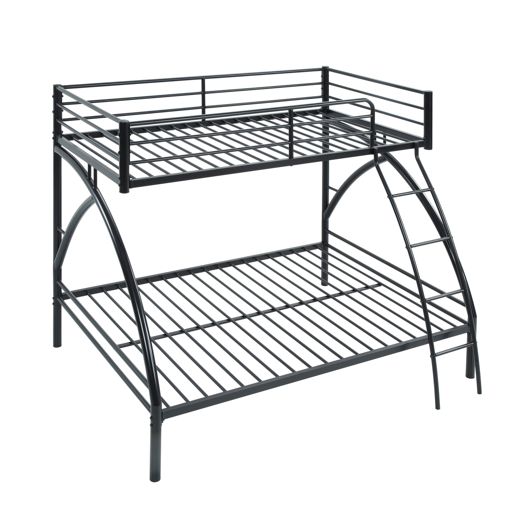 Bailey Black Twin/Full Bunk Bed - Ornate Home