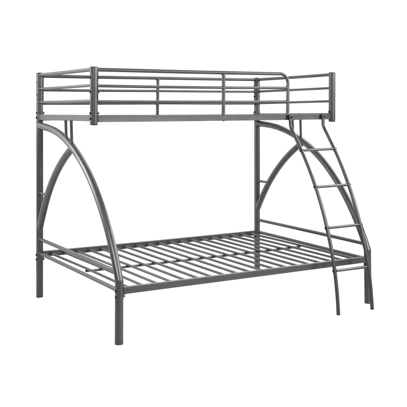 Bailey Gray Twin/Full Bunk Bed - Ornate Home