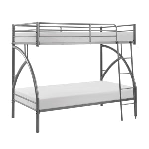 Bailey Gray Twin/Twin Bunk Bed - Ornate Home