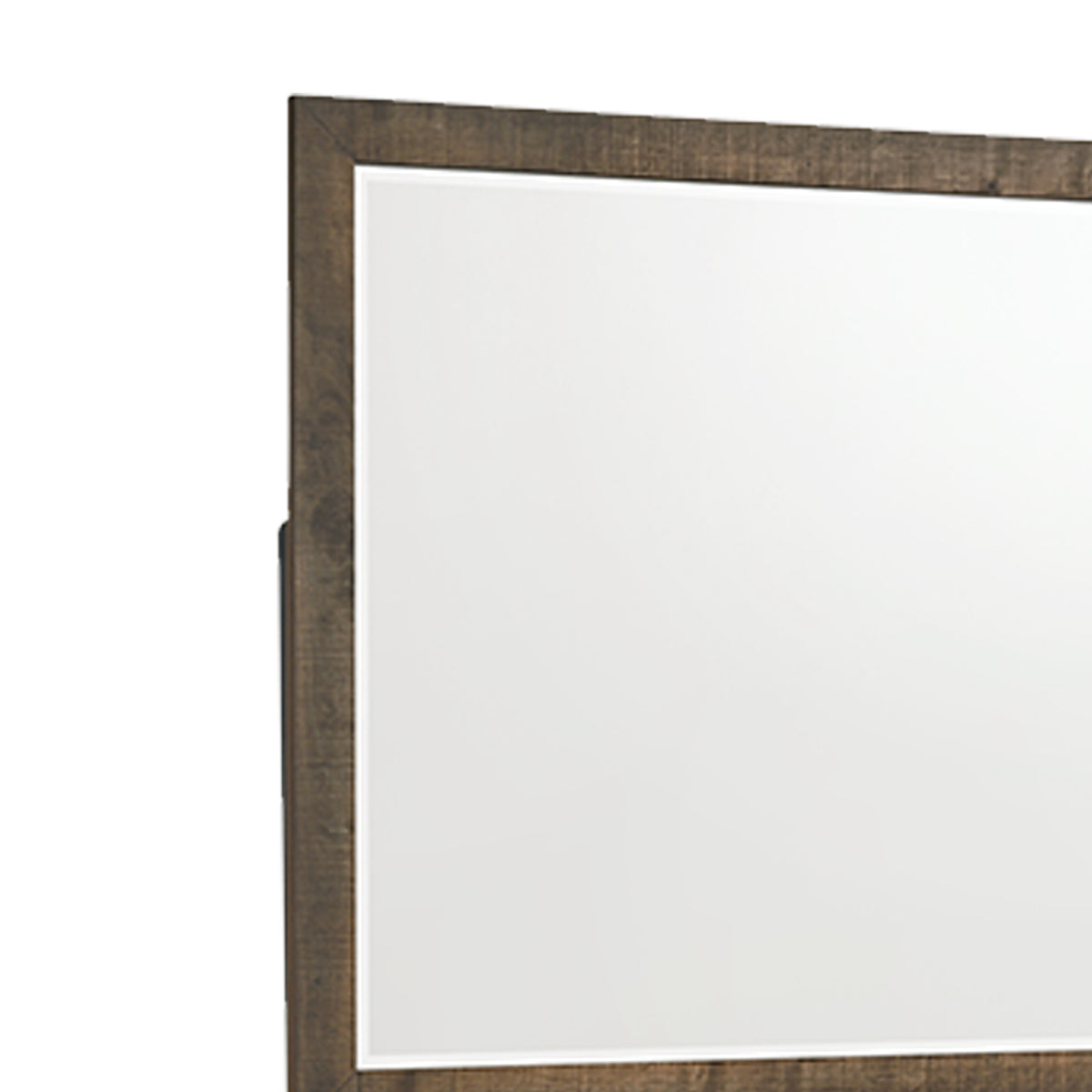 Bailey Walnut Drift Dresser & Mirror Set - Ornate Home