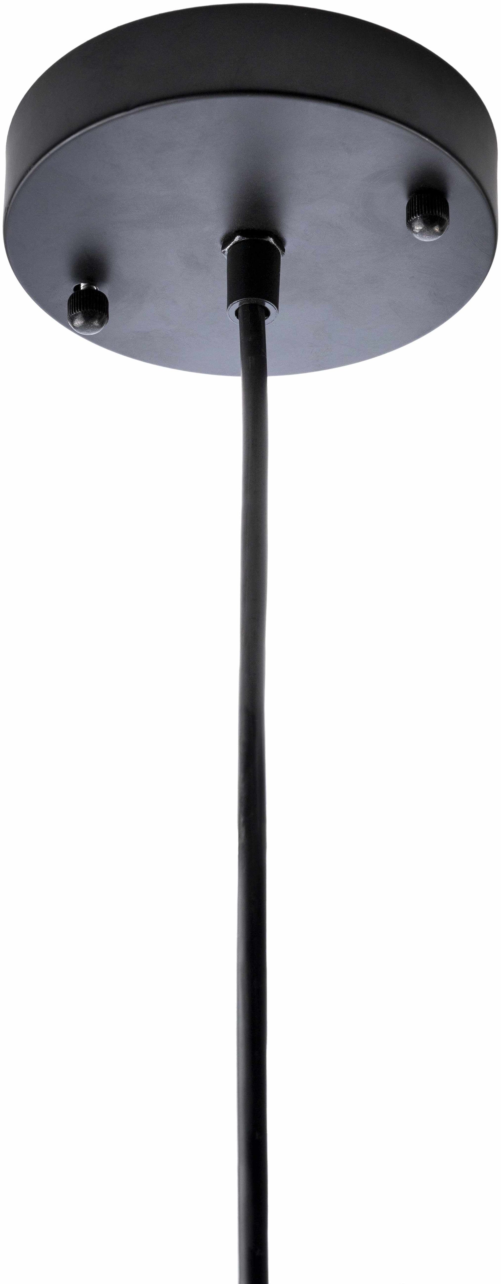 Bailleval Dark Brown Rattan Pendant - Ornate Home