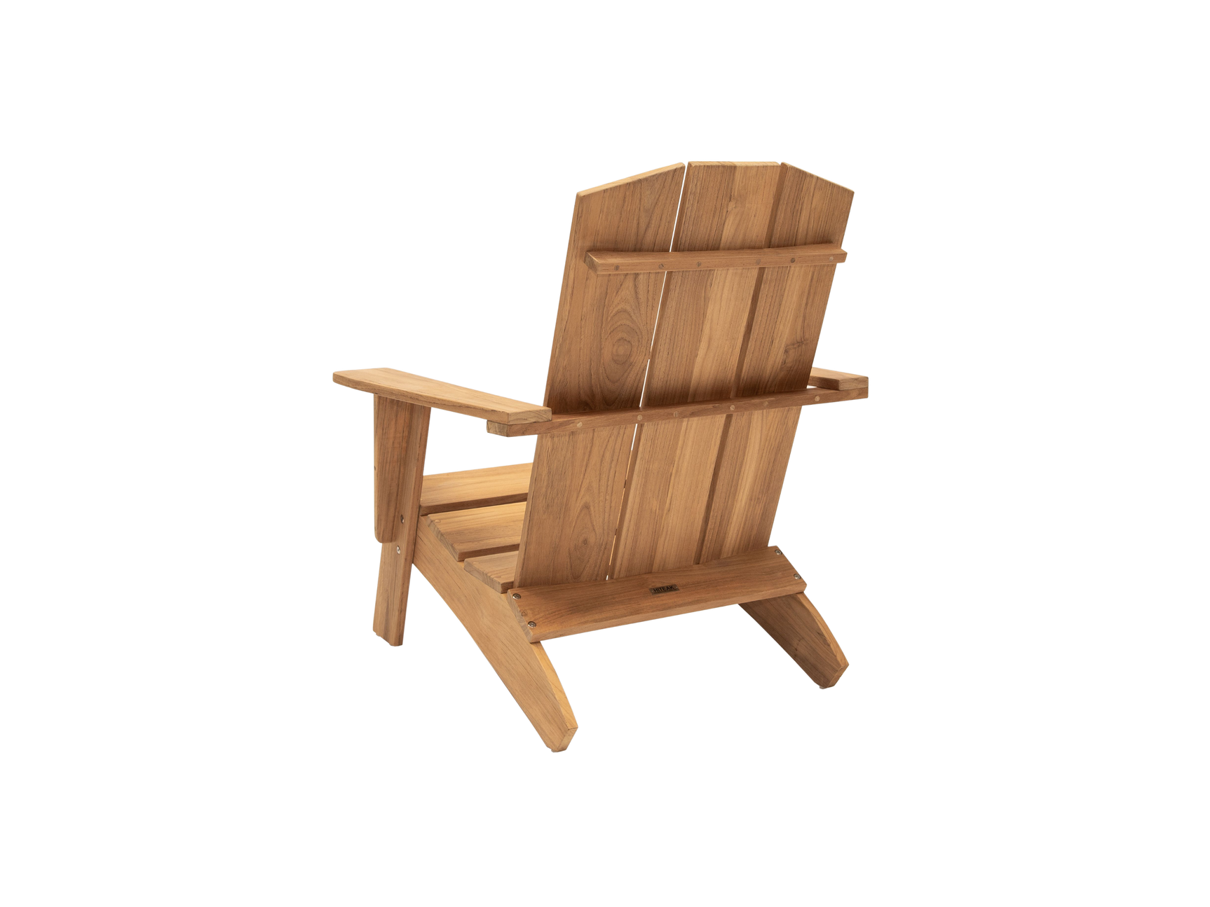 Bainbridge 3-Piece Teak Outdoor Adirondack Lounge Set - Ornate Home