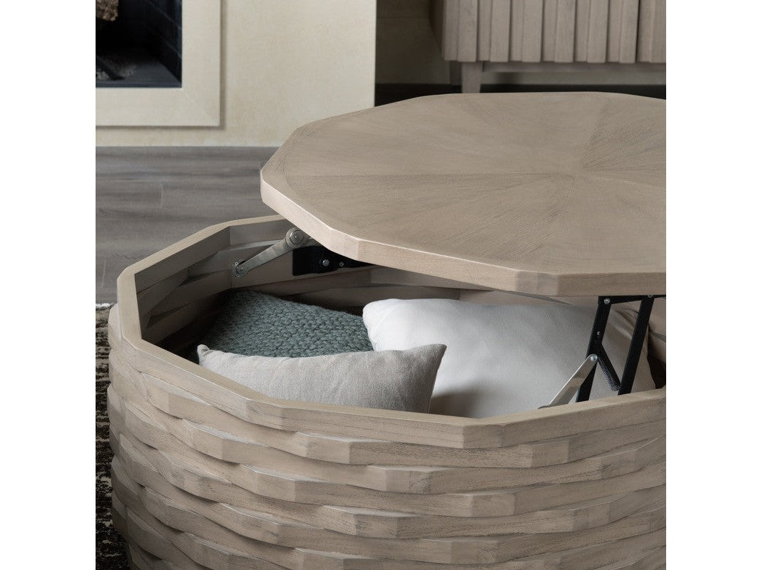 Baker Tan Cocktail Table - Ornate Home