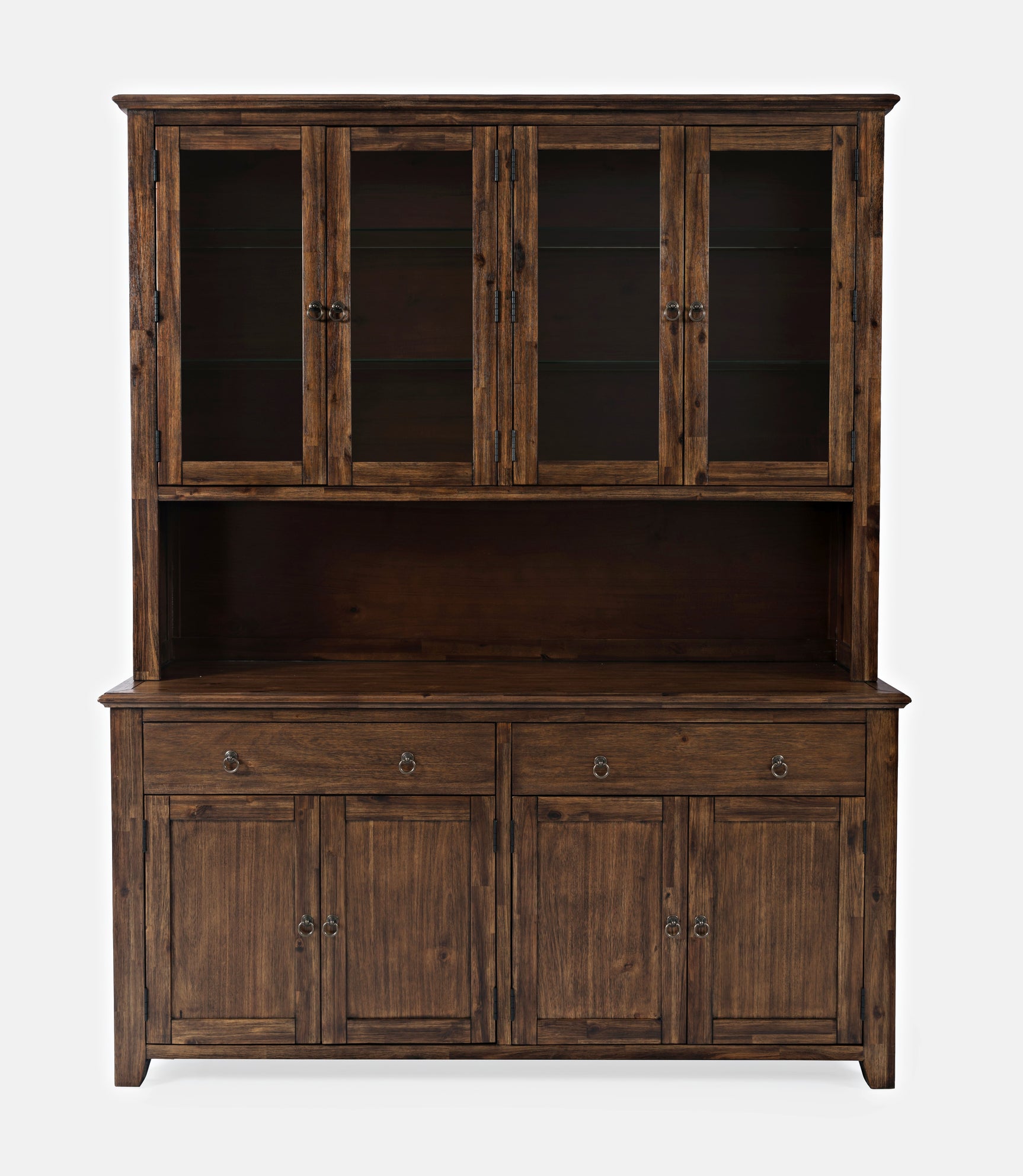 Bakersfield Brown Two Drawer Server - Ornate Home