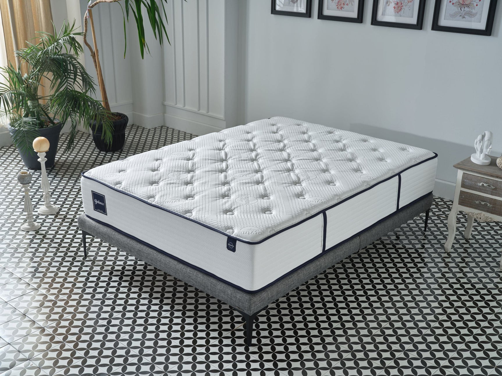 Balance 12" Firm Mattress by Bellona - Ornate Home