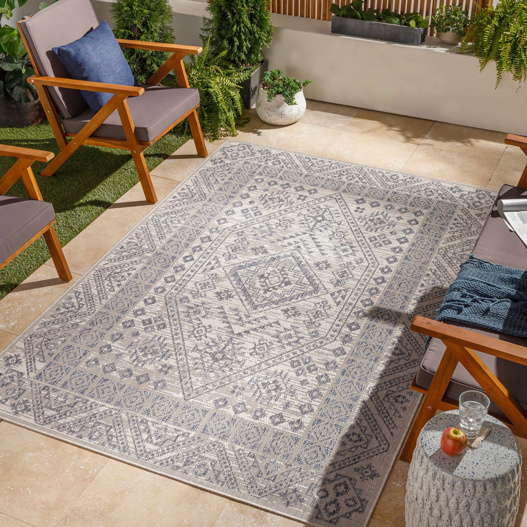 Balarim Indoor & Outdoor Rug - Clearance - Ornate Home