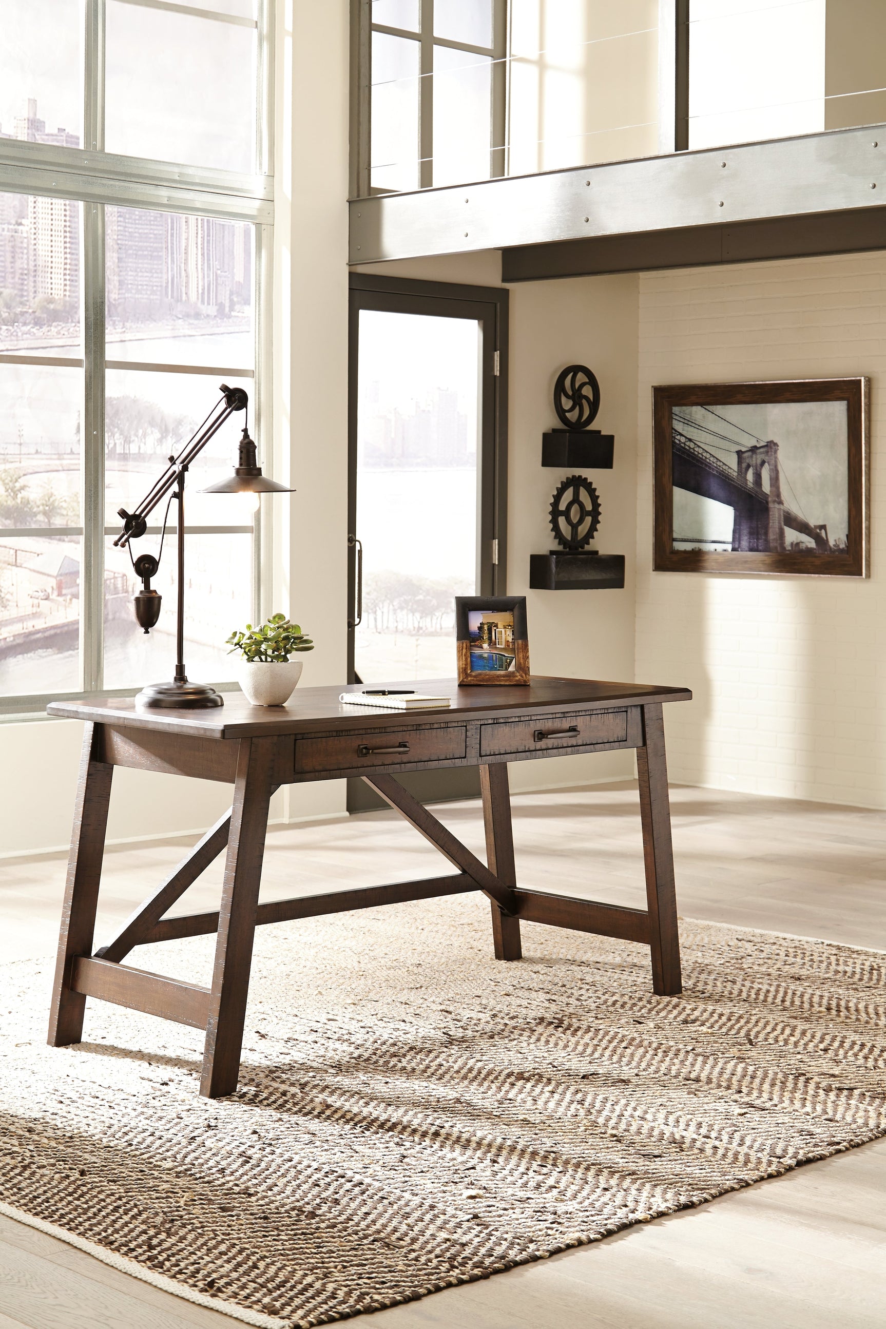 Baldridge Home Office Desk (Online Special Price) - Ornate Home