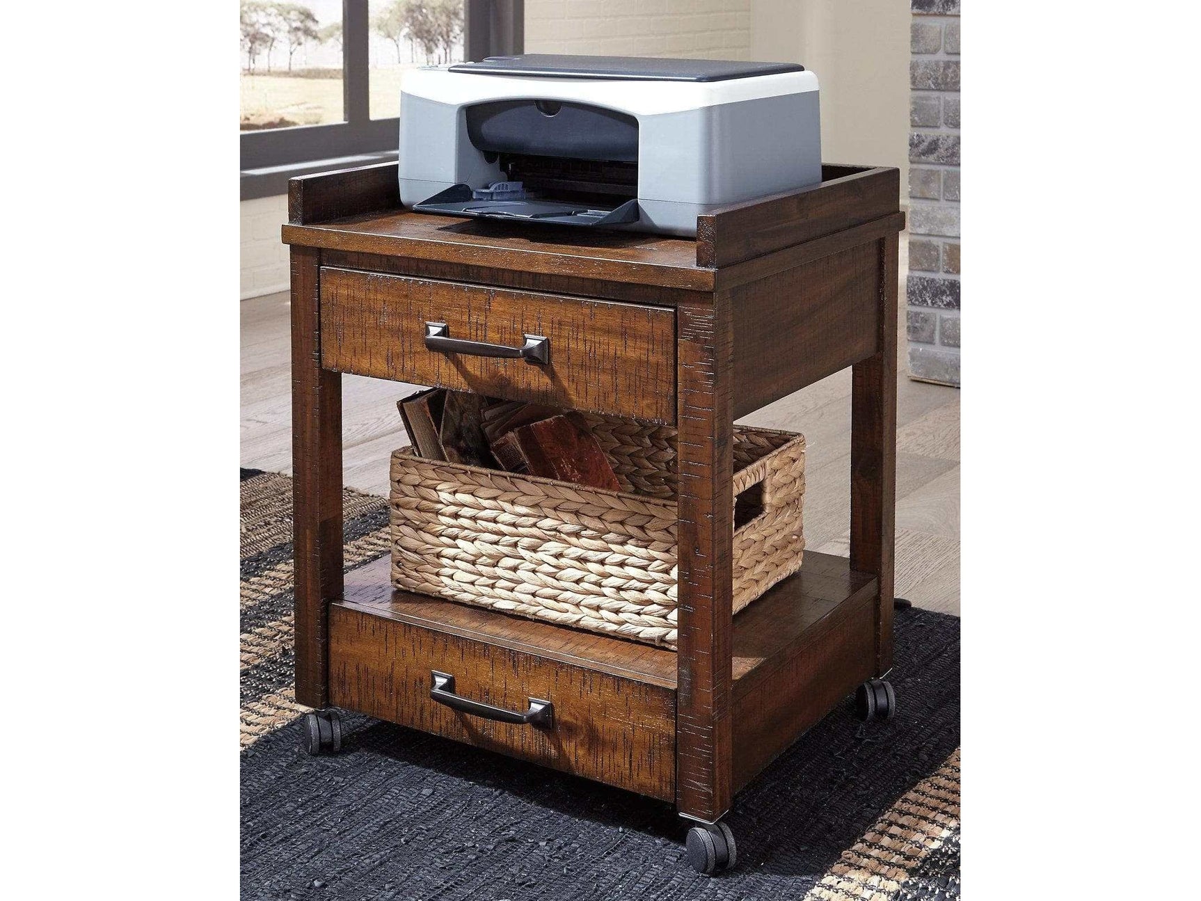Baldridge Printer Stand (Online Special Price) - Ornate Home
