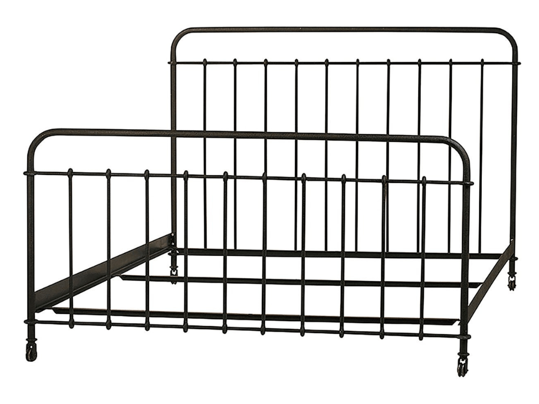 Baldwin Antique Metal Bed - Ornate Home