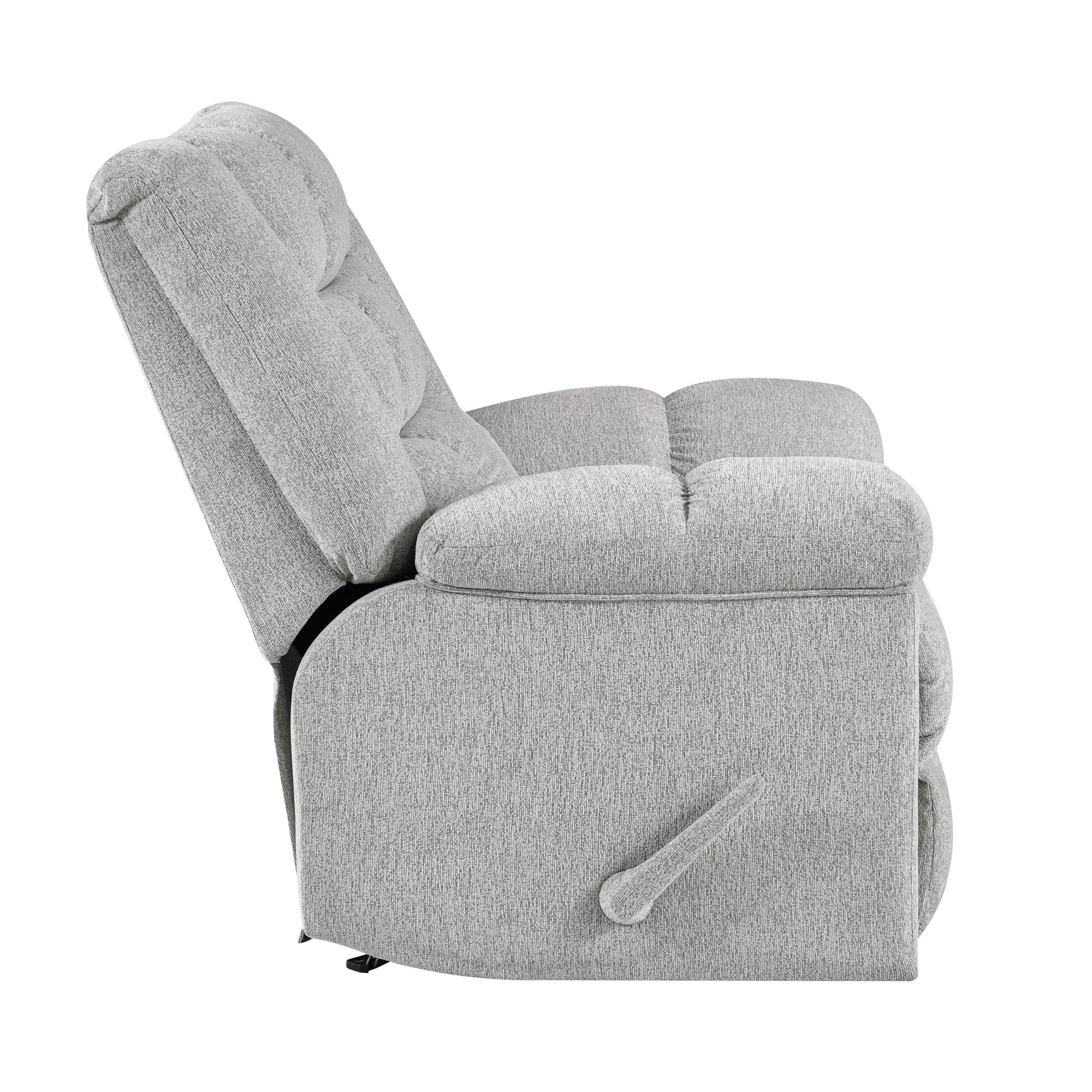 Baldwin Light Gray Rocker Reclining Chair - Ornate Home