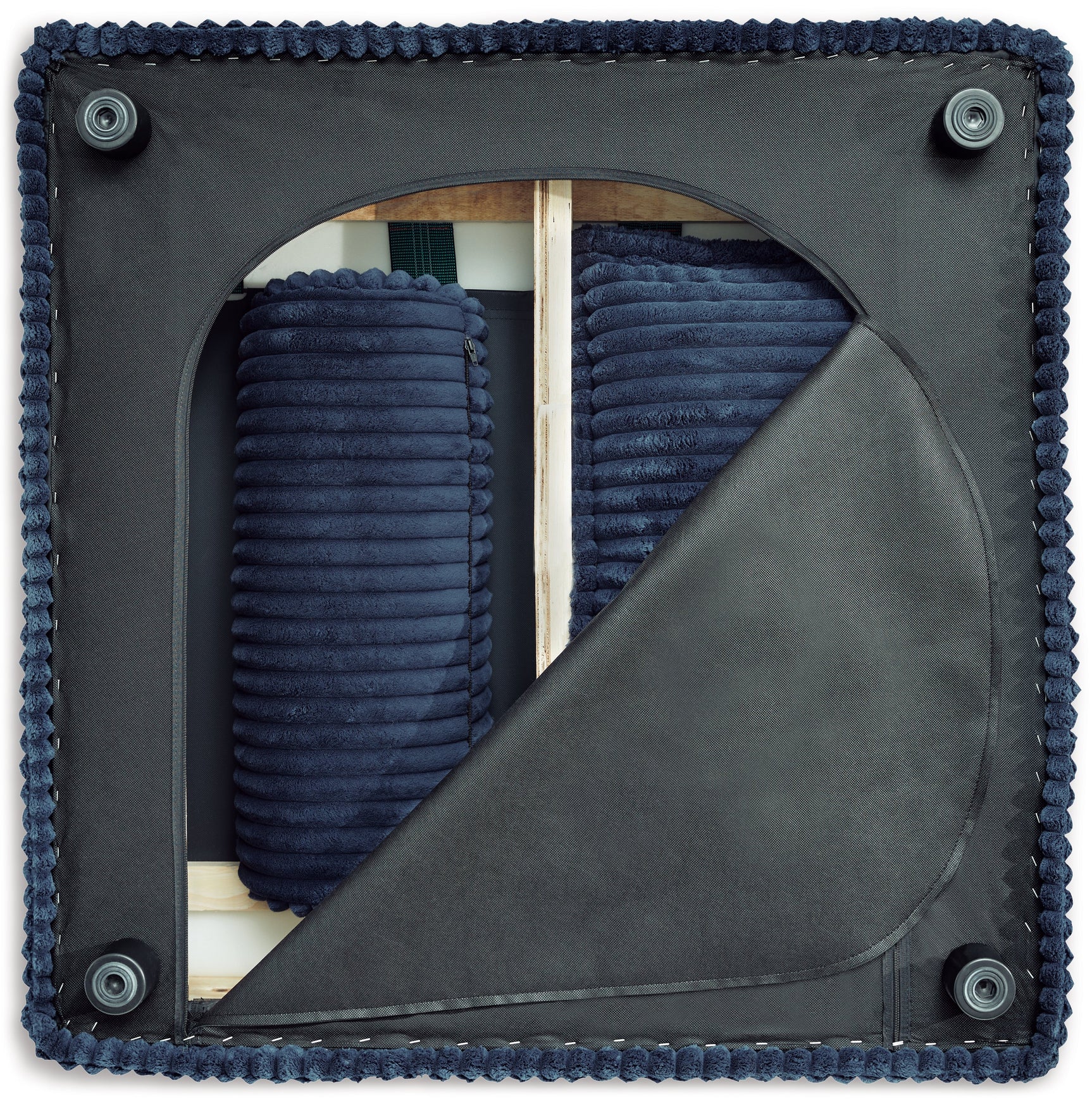 Bales Navy 4-Piece Modular Seating (Online Special Price) - Ornate Home