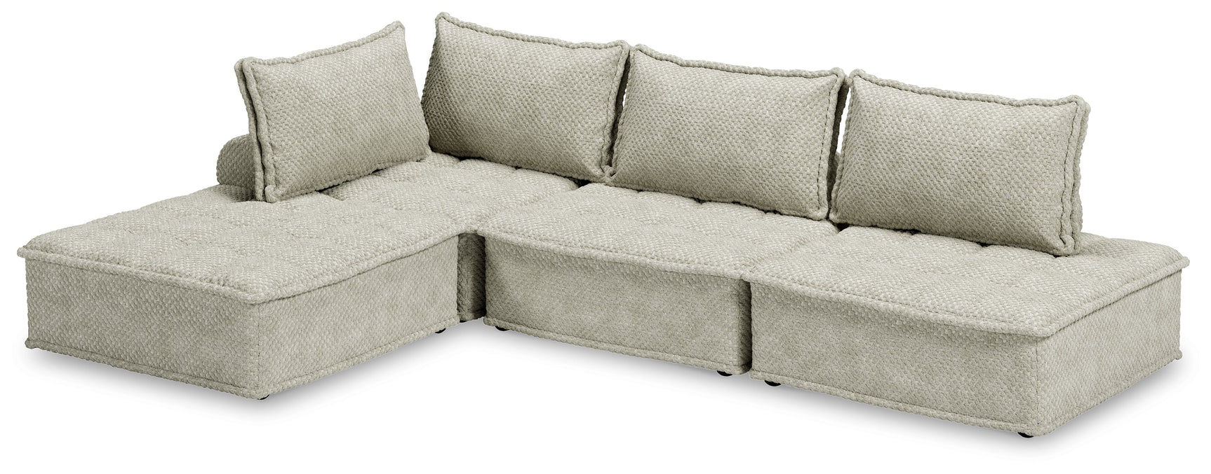 Bales Taupe 4-Piece Modular Seating - Ornate Home