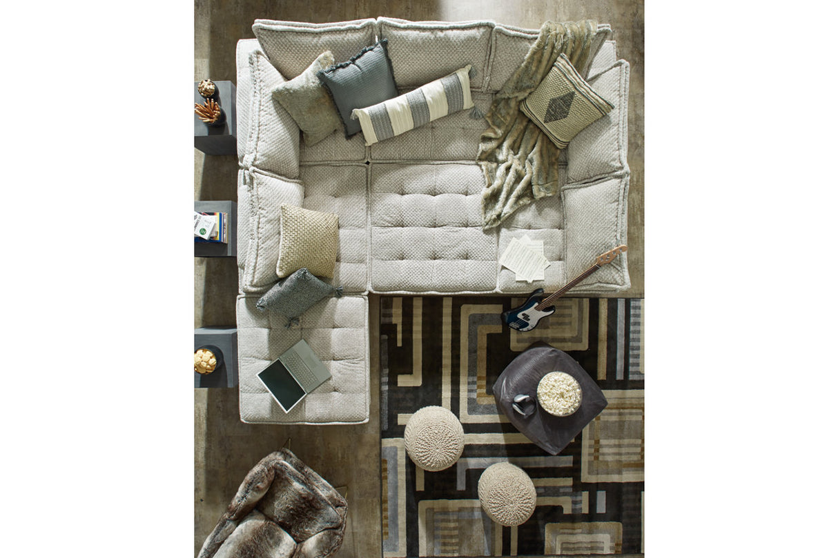Bales Taupe 7-Piece Modular Seating (Online Special Price) - Ornate Home