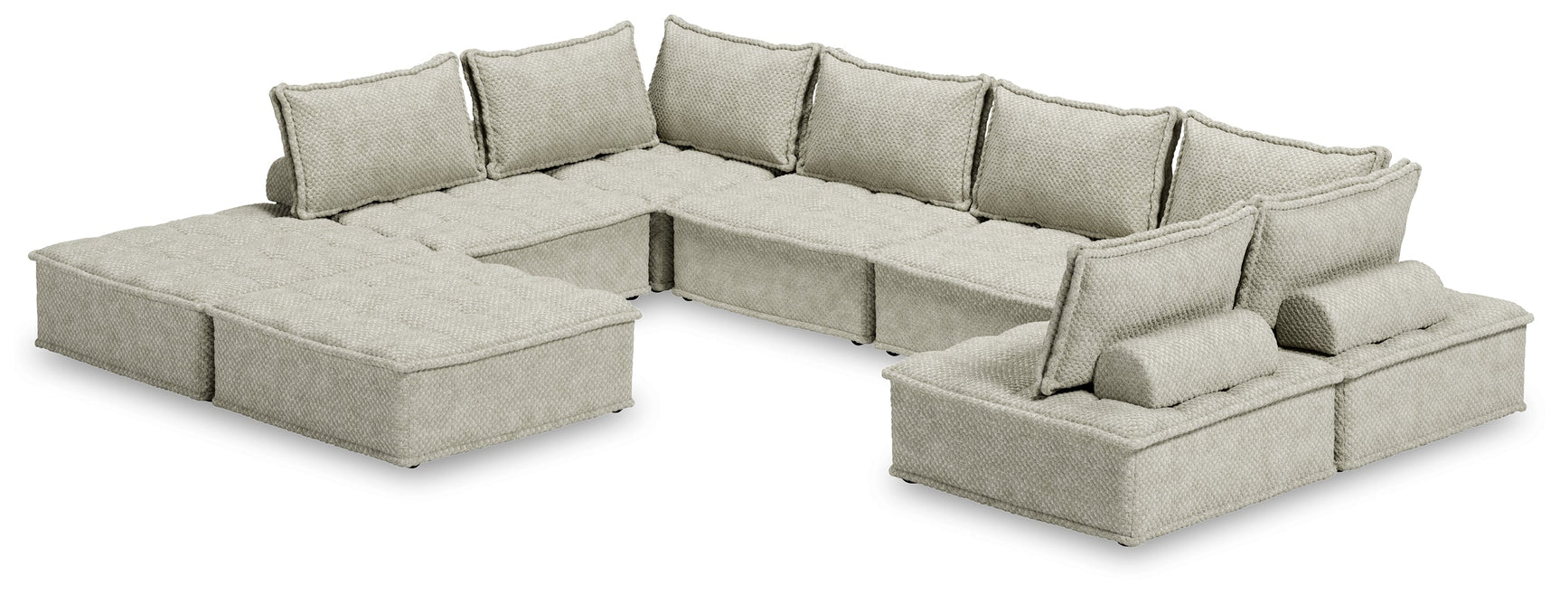 Bales Taupe 8-Piece Modular Seating - Ornate Home