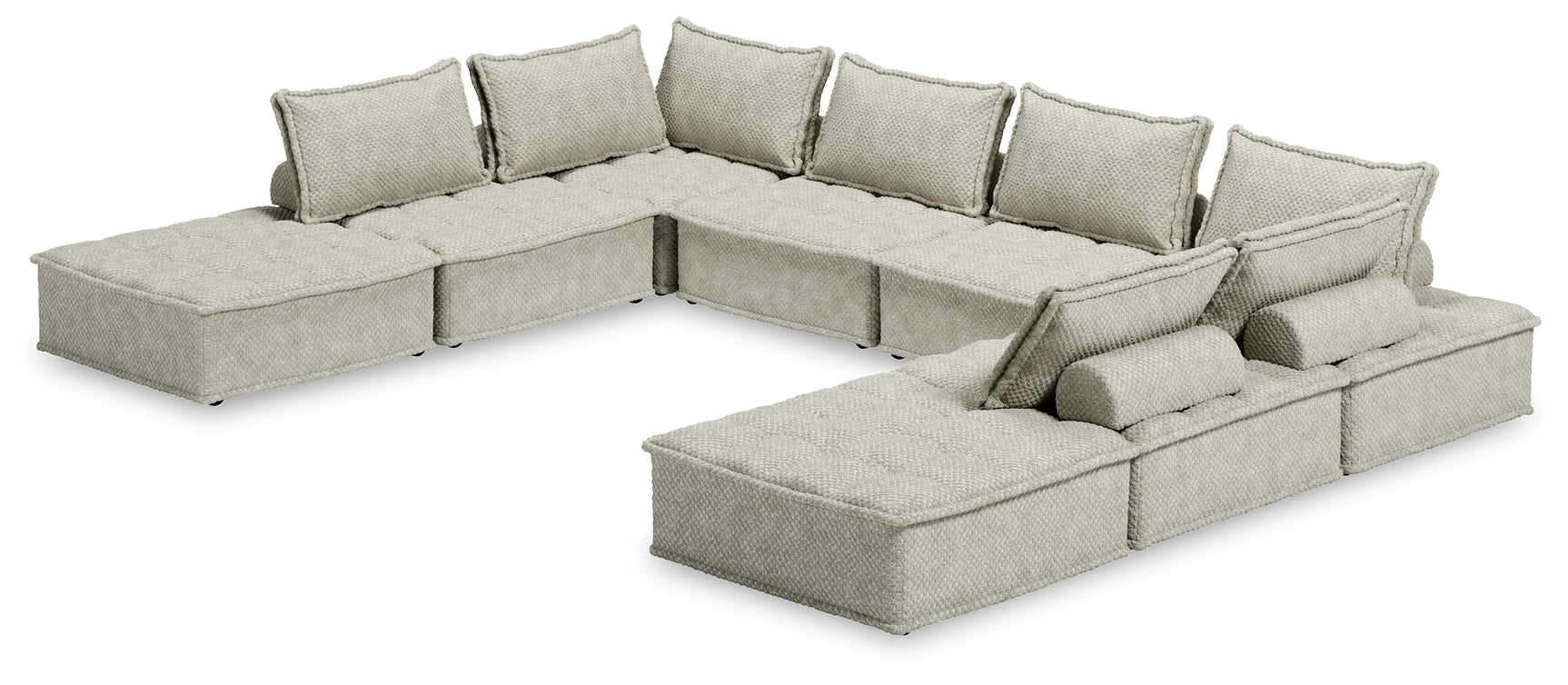 Bales Taupe 8-Piece Modular Seating - Ornate Home