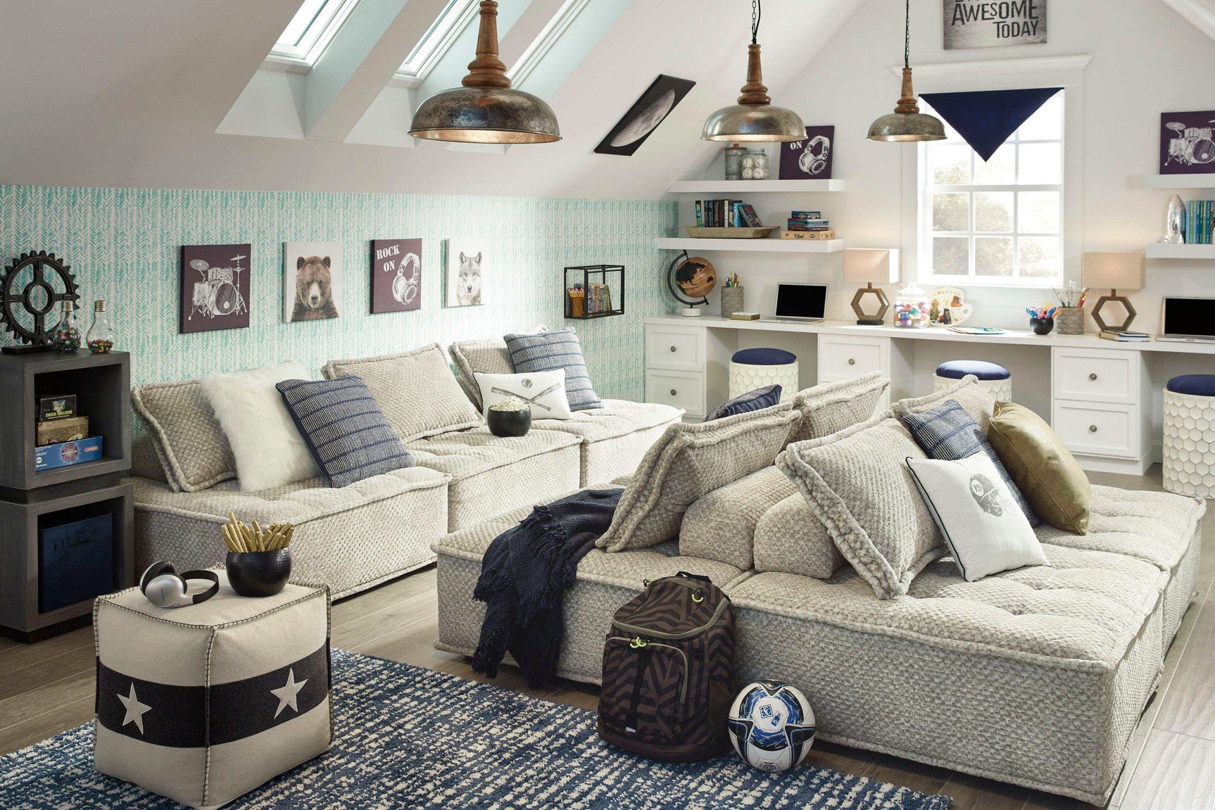 Bales Taupe Gray Accent Chair (Online Special Price) - Ornate Home