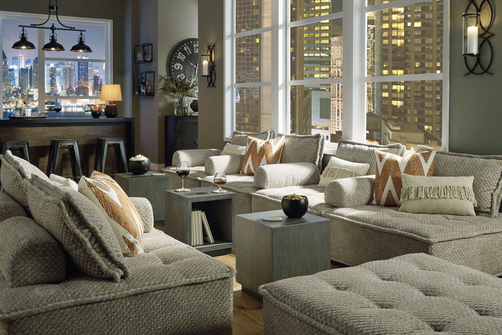 Bales Taupe Gray Accent Chair (Online Special Price) - Ornate Home