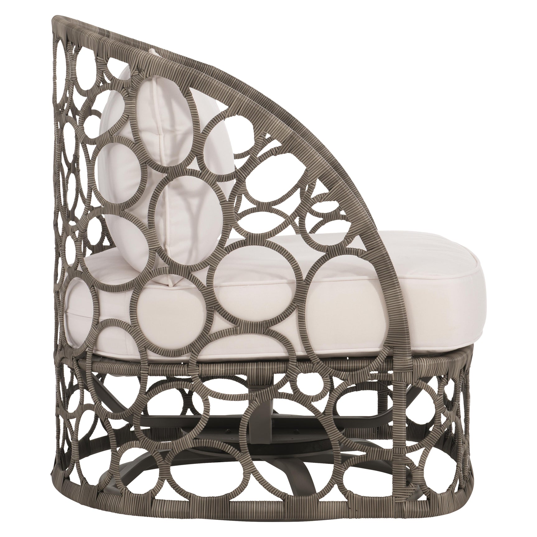 Bali Peppercorn/White/Cream Outdoor Chair - Ornate Home