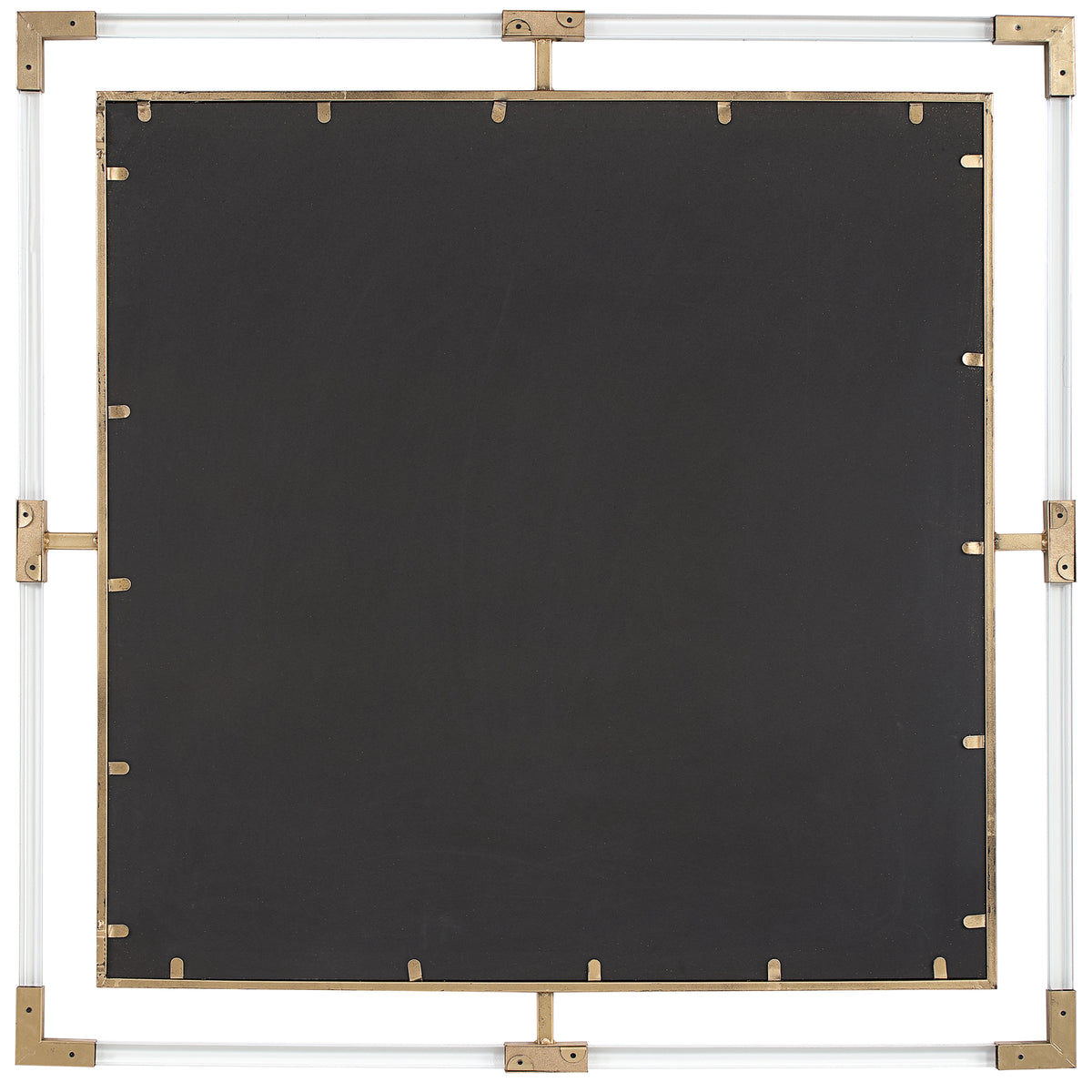 Balkan Gold Golden Square Mirror - Ornate Home