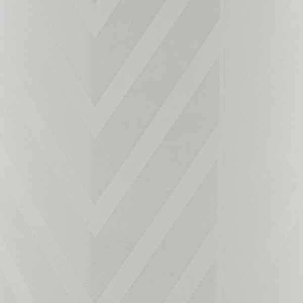 Ballajura White Chevron Pattern Glasas Stool - Clearance - Ornate Home