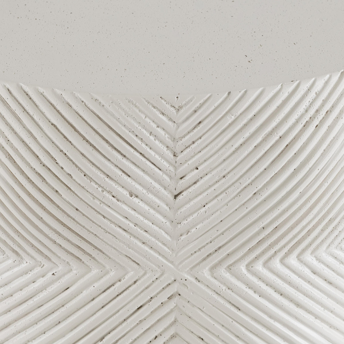 Ballantyne White Outdoor Side Table - Ornate Home