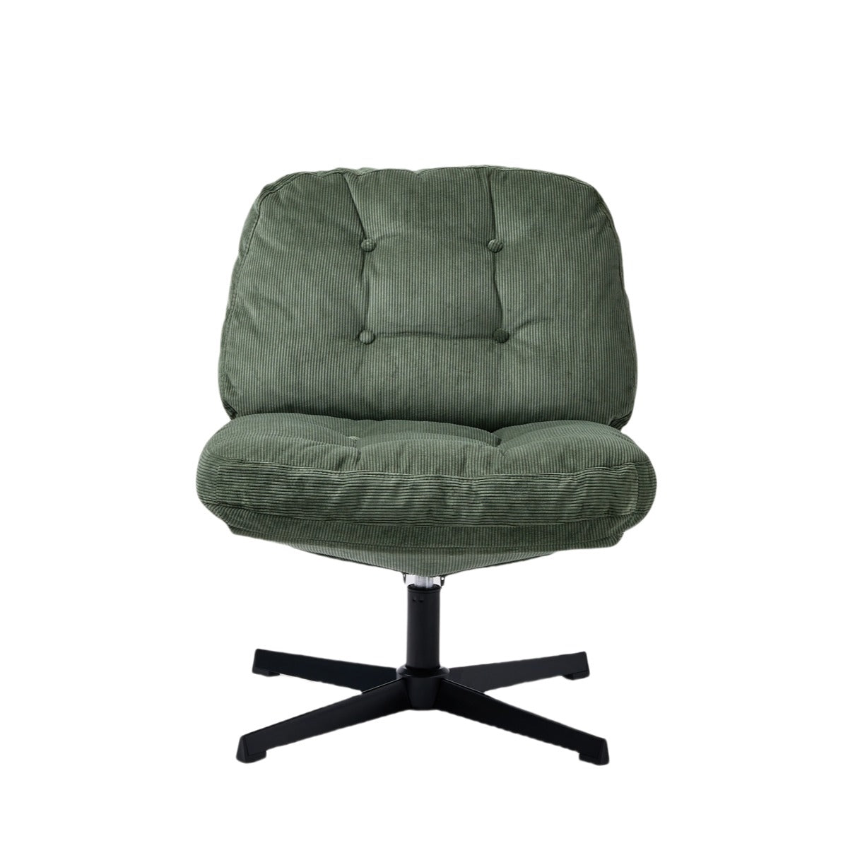 NOUHAUS Balloon Criss Cross Swivel Chair