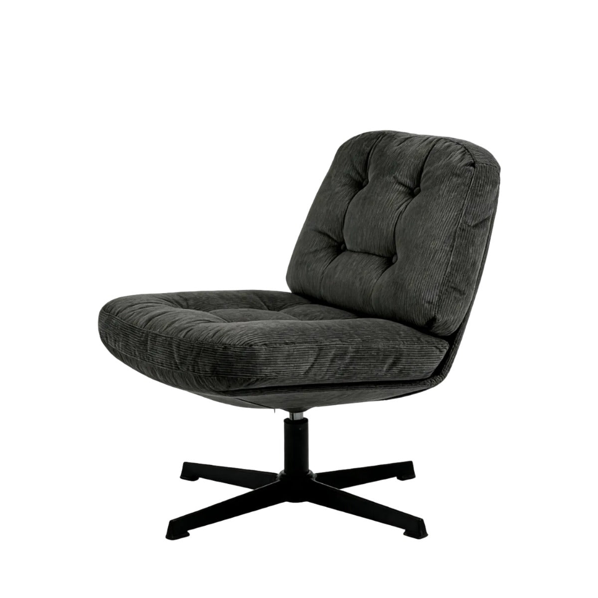 NOUHAUS Balloon Criss Cross Swivel Chair