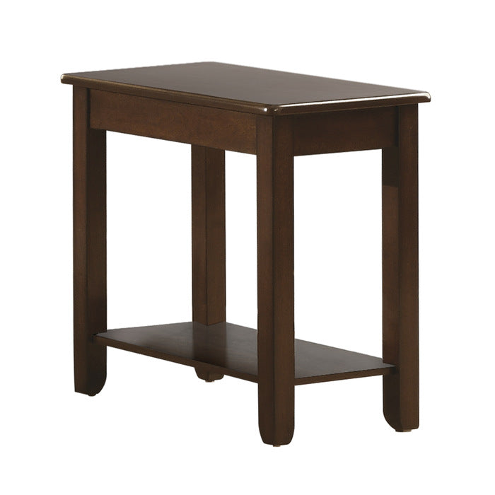 Ballwin Dark Cherry Chairside Table - Ornate Home