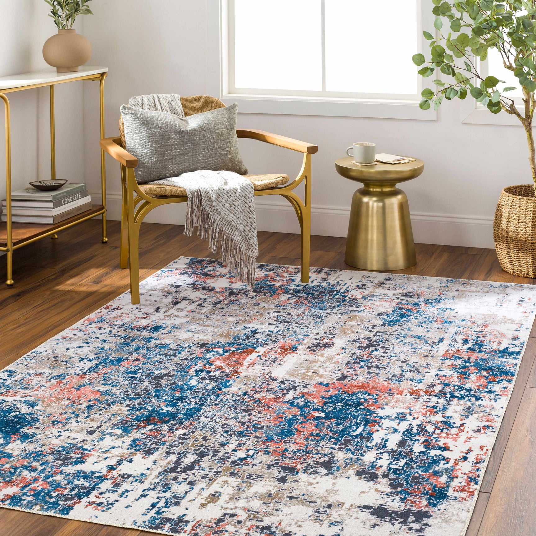 Ballyshannon Washable Area Rug - Clearance - Ornate Home